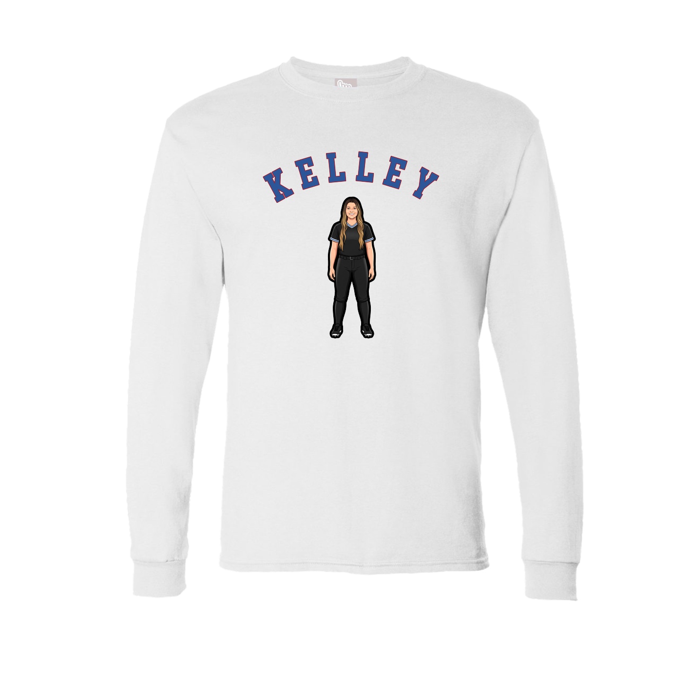 Long Sleeve Tee — Shirsey Arch in White