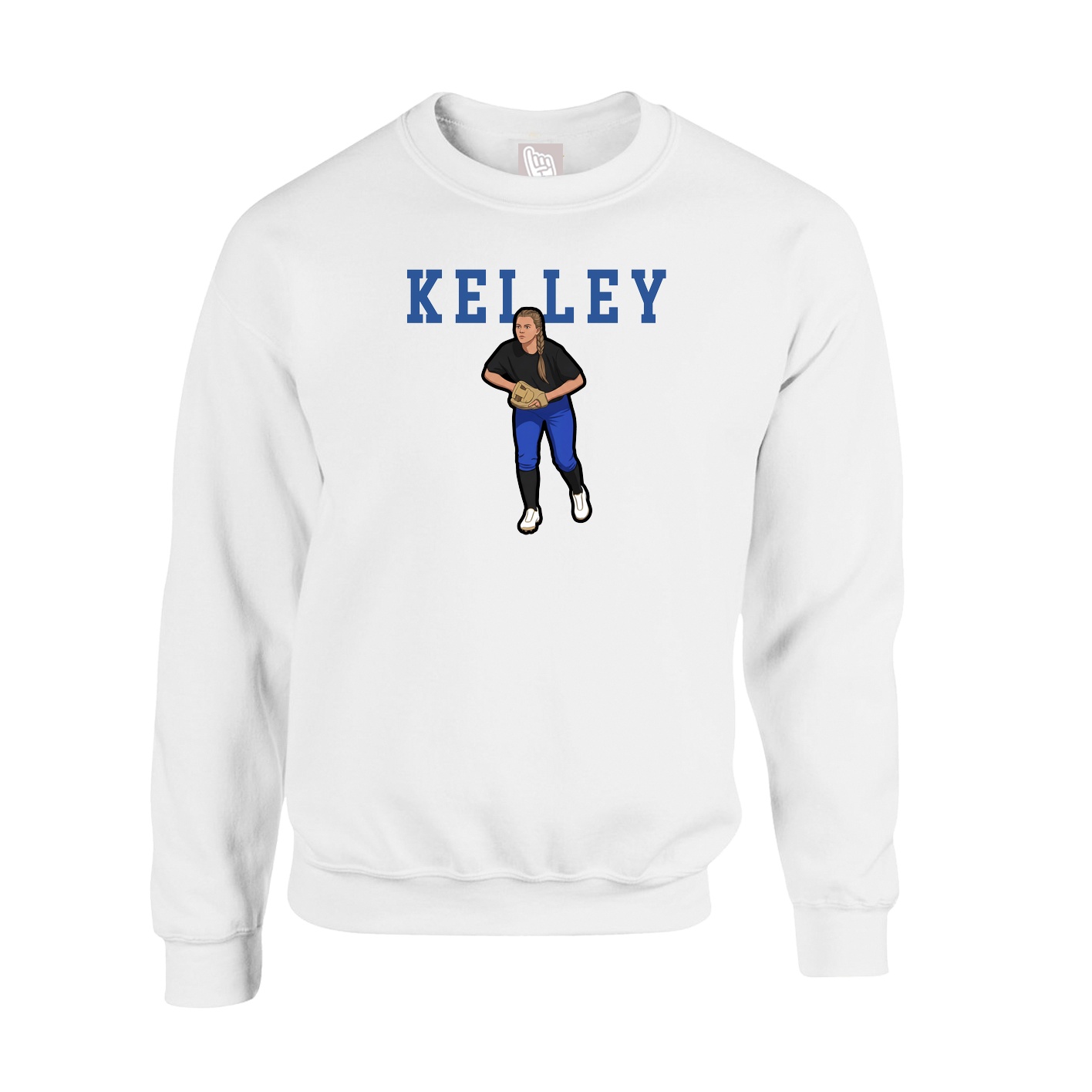 Fleece Crew — Shirsey in White