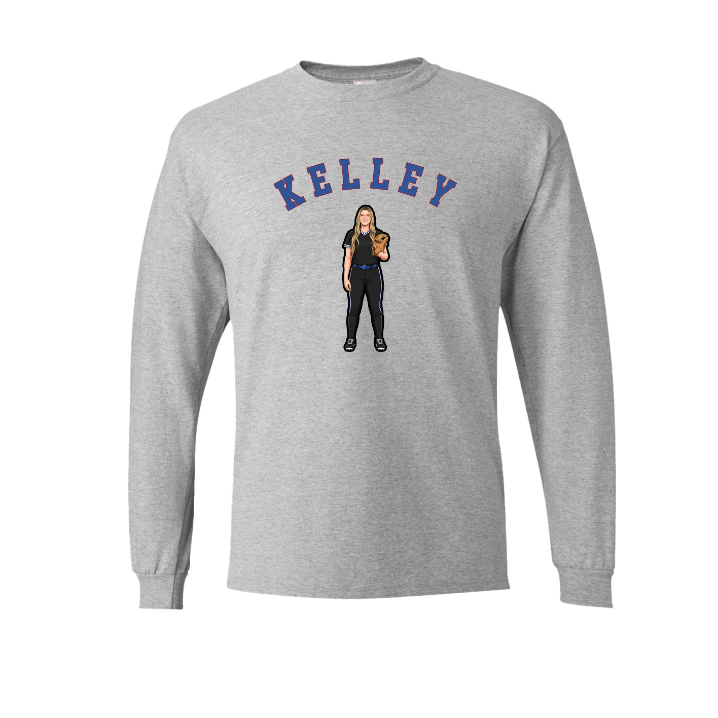 Long Sleeve Tee — Shirsey Arch in Grey