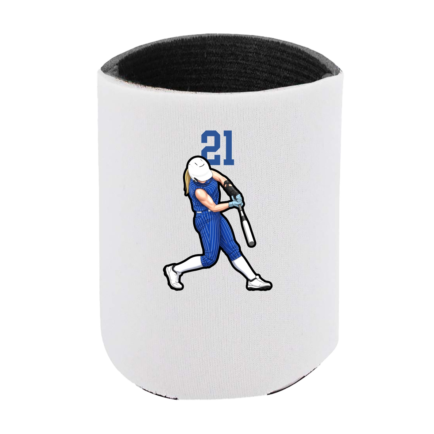 Can Holder — Number Top in White