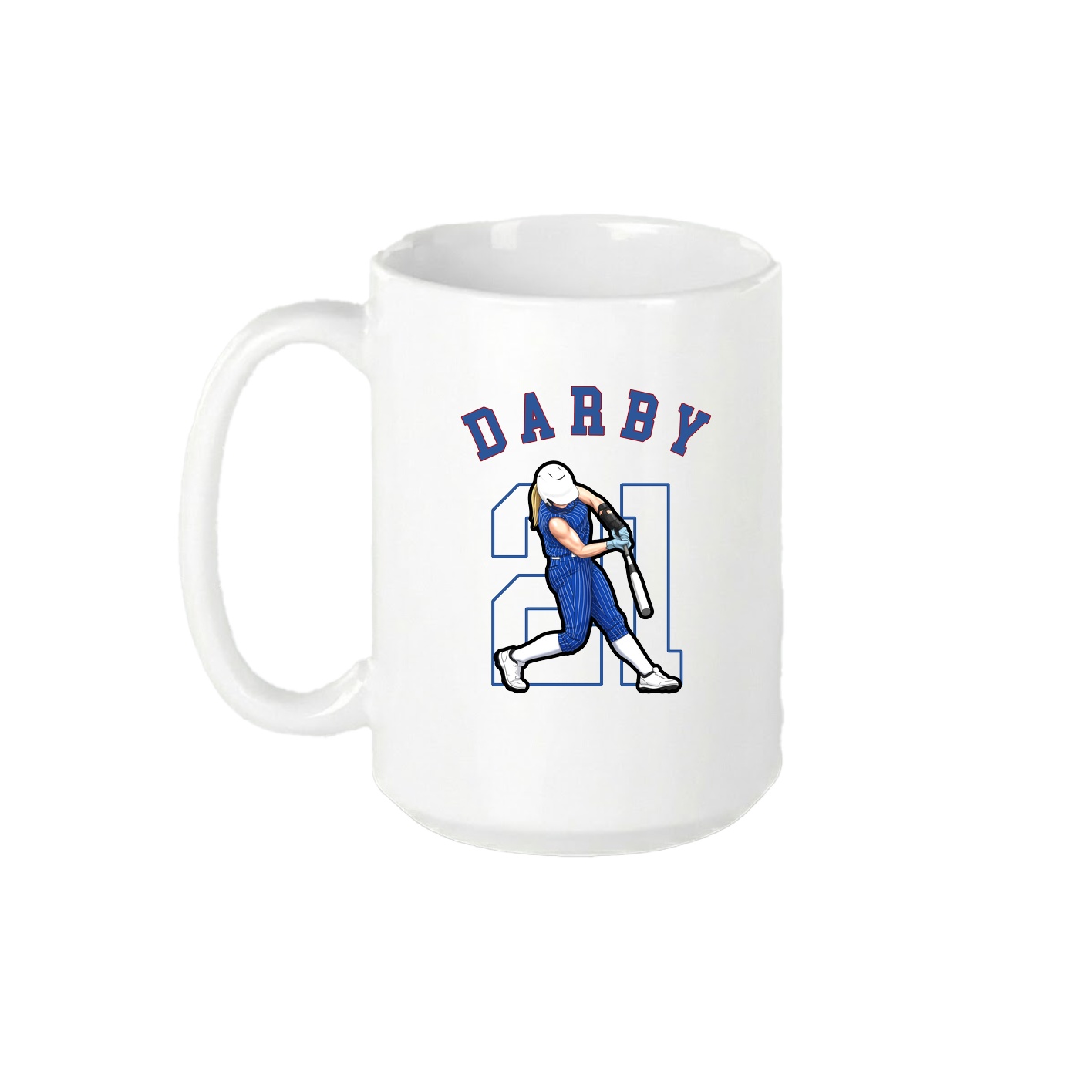 15oz Coffee Mug — Shirsey Arch in White