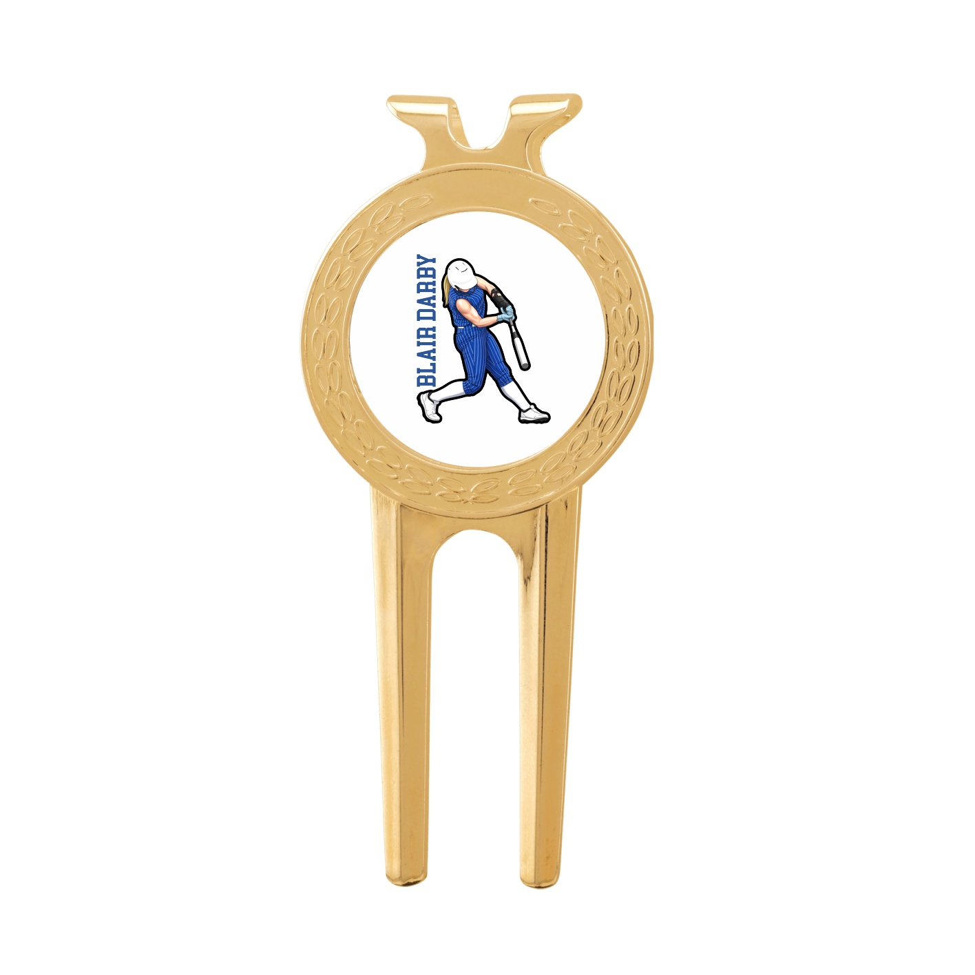 Divot Tool with Ball Marker — Name Vertical in Classic
