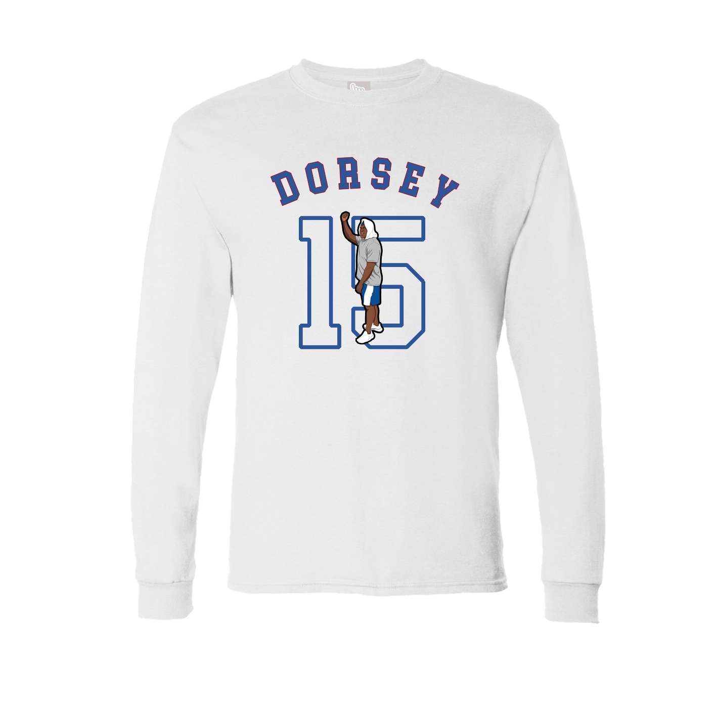 Long Sleeve Tee — Shirsey Arch in White