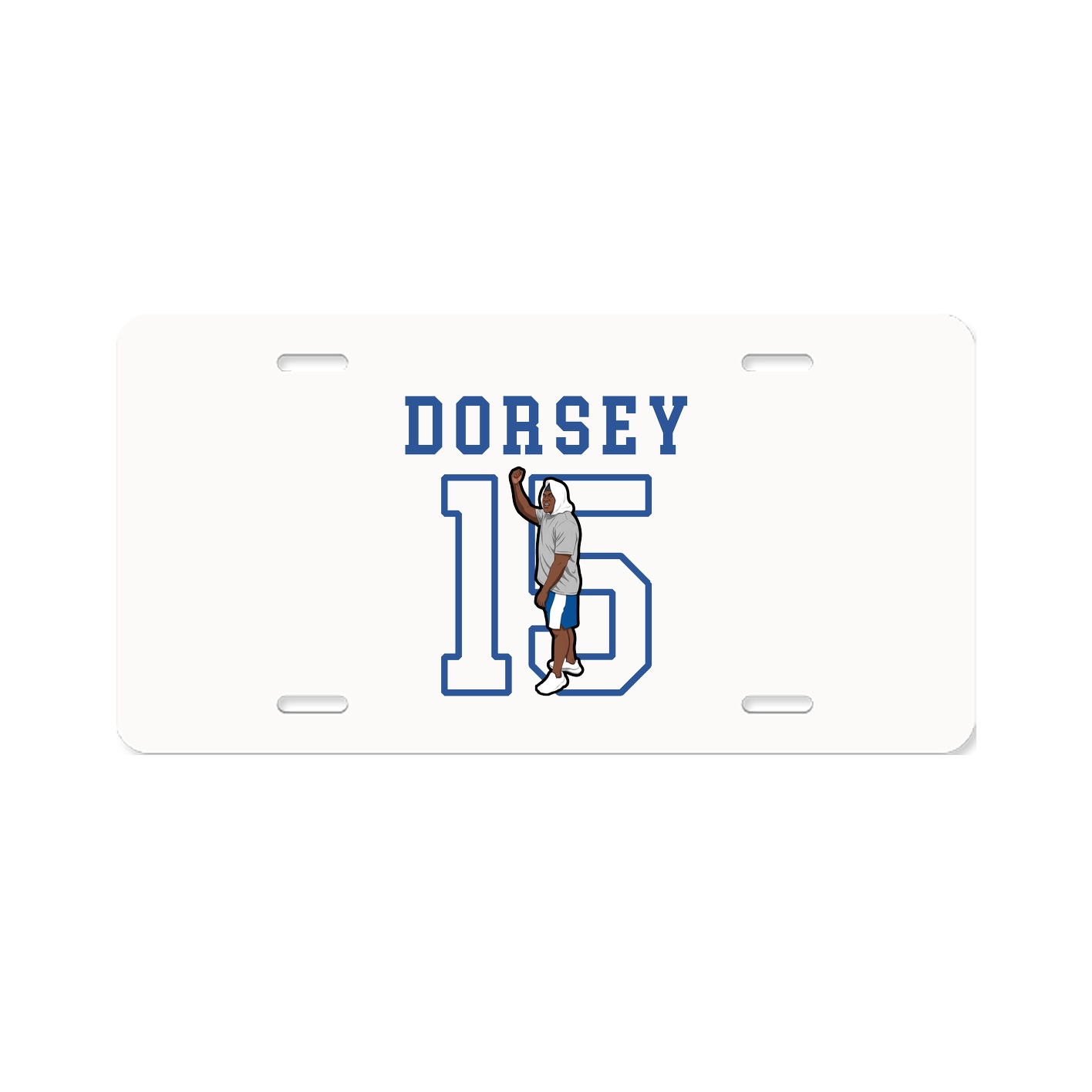 License Plate — Shirsey in Classic