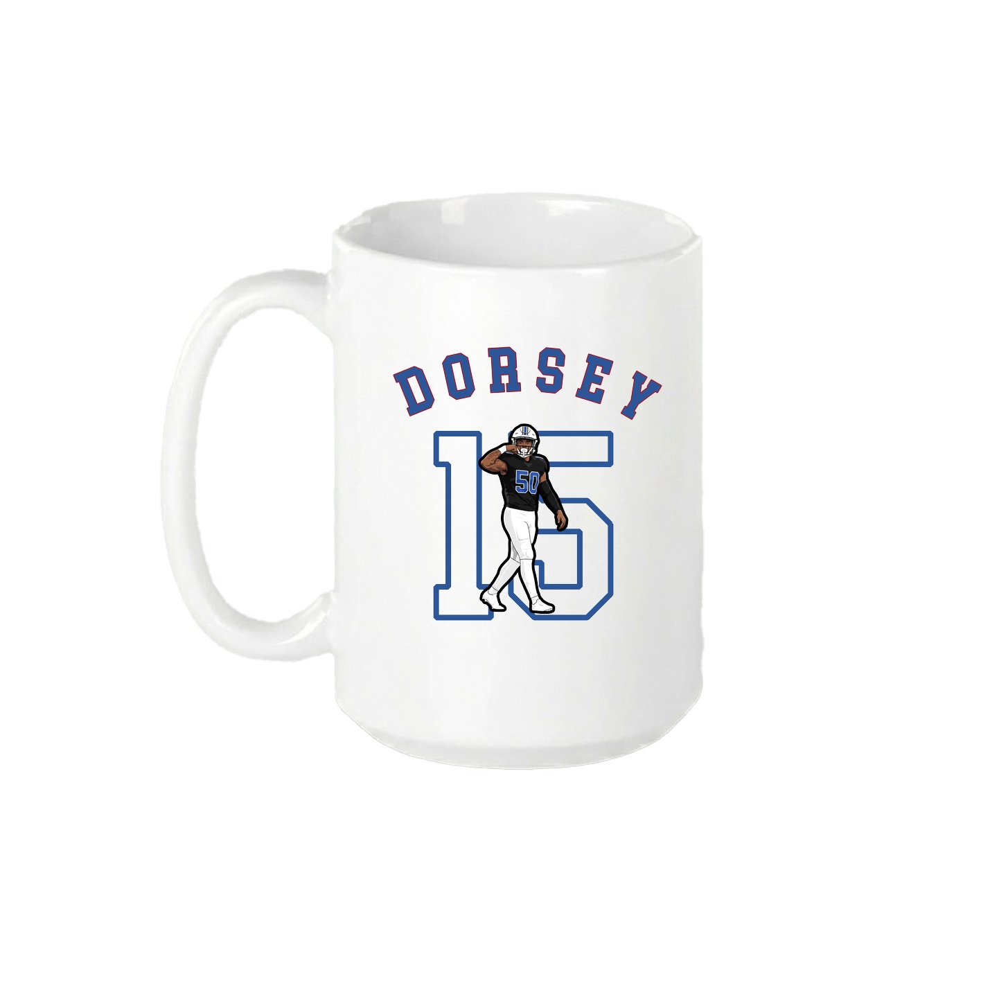 15oz Coffee Mug — Shirsey Arch in White