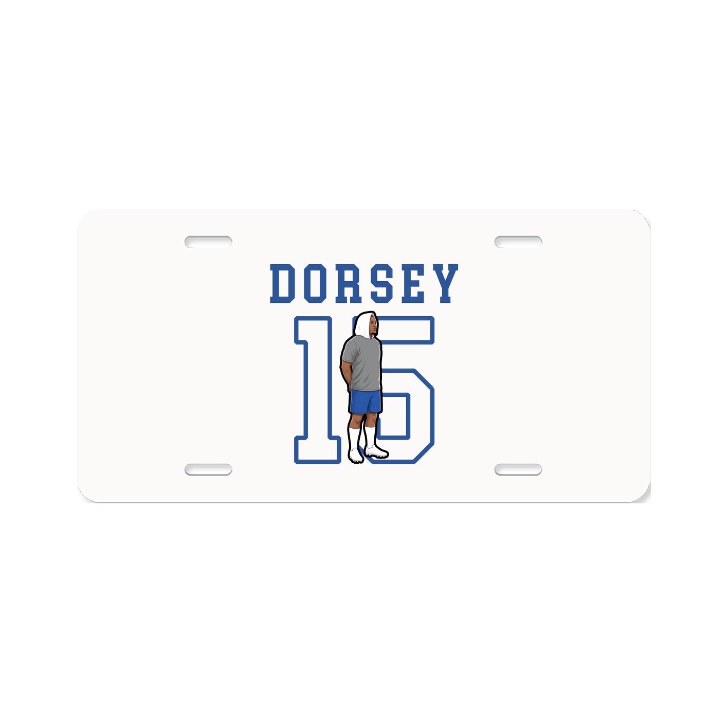 License Plate — Shirsey in Classic