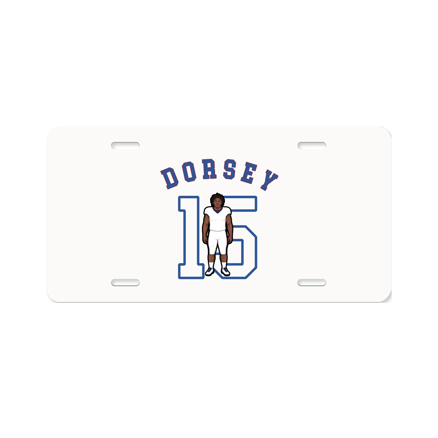 License Plate — Shirsey Arch in Classic