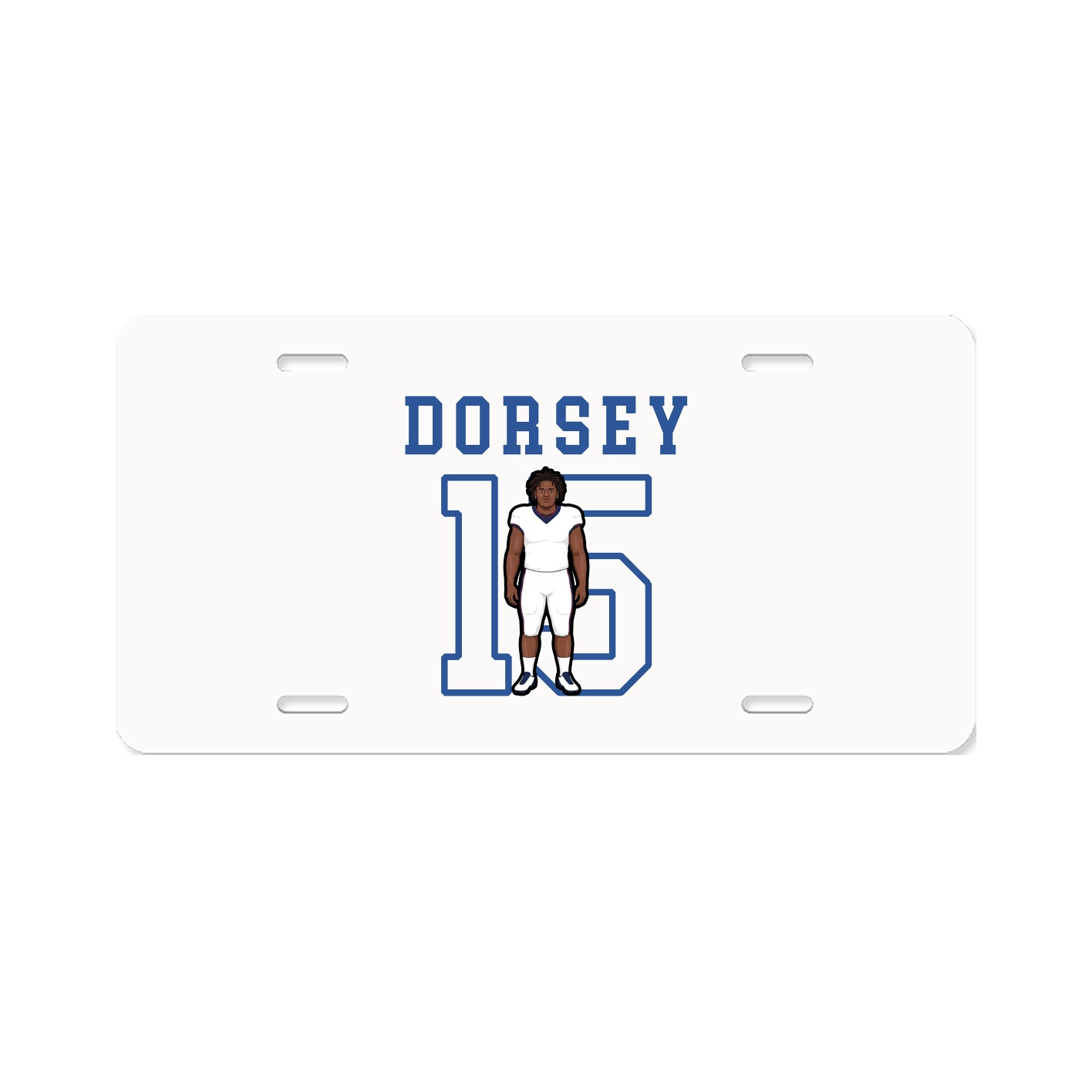 License Plate — Shirsey in Classic