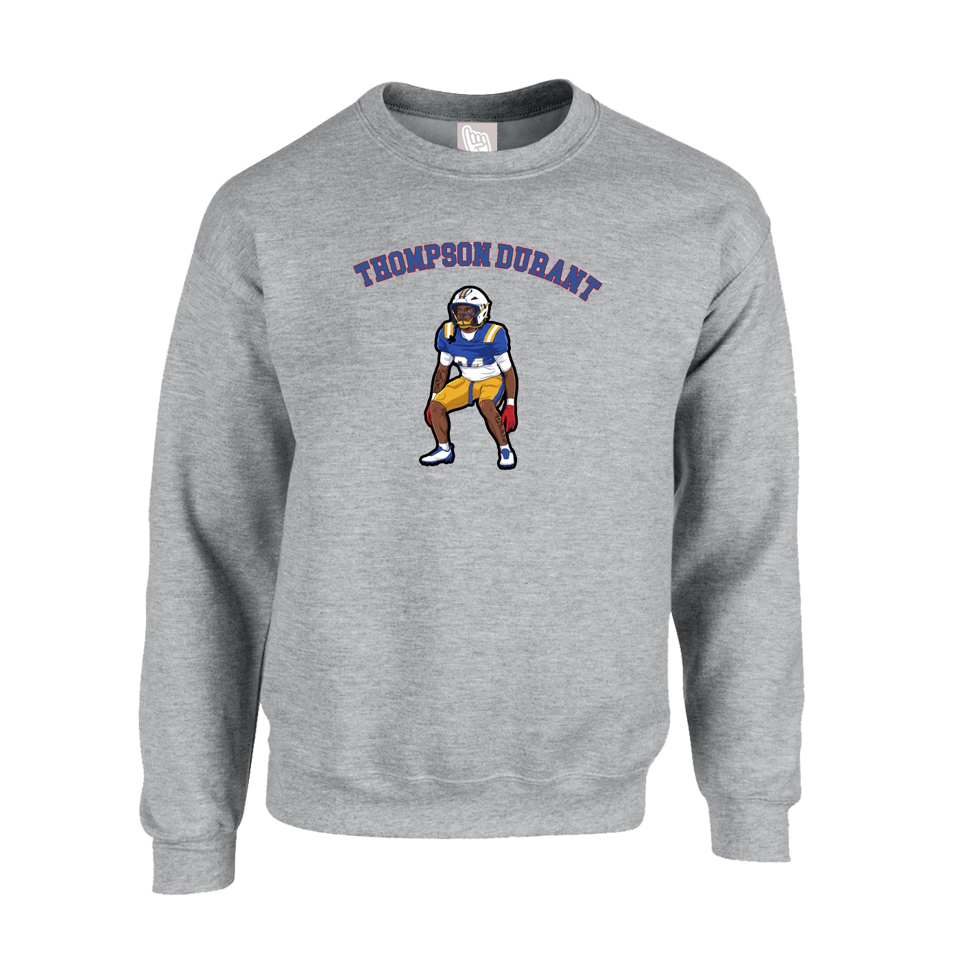 Fleece Crew — Shirsey Arch in Grey