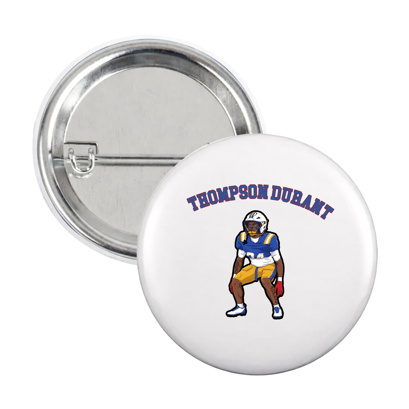 Game Day Button — Shirsey Arch in White