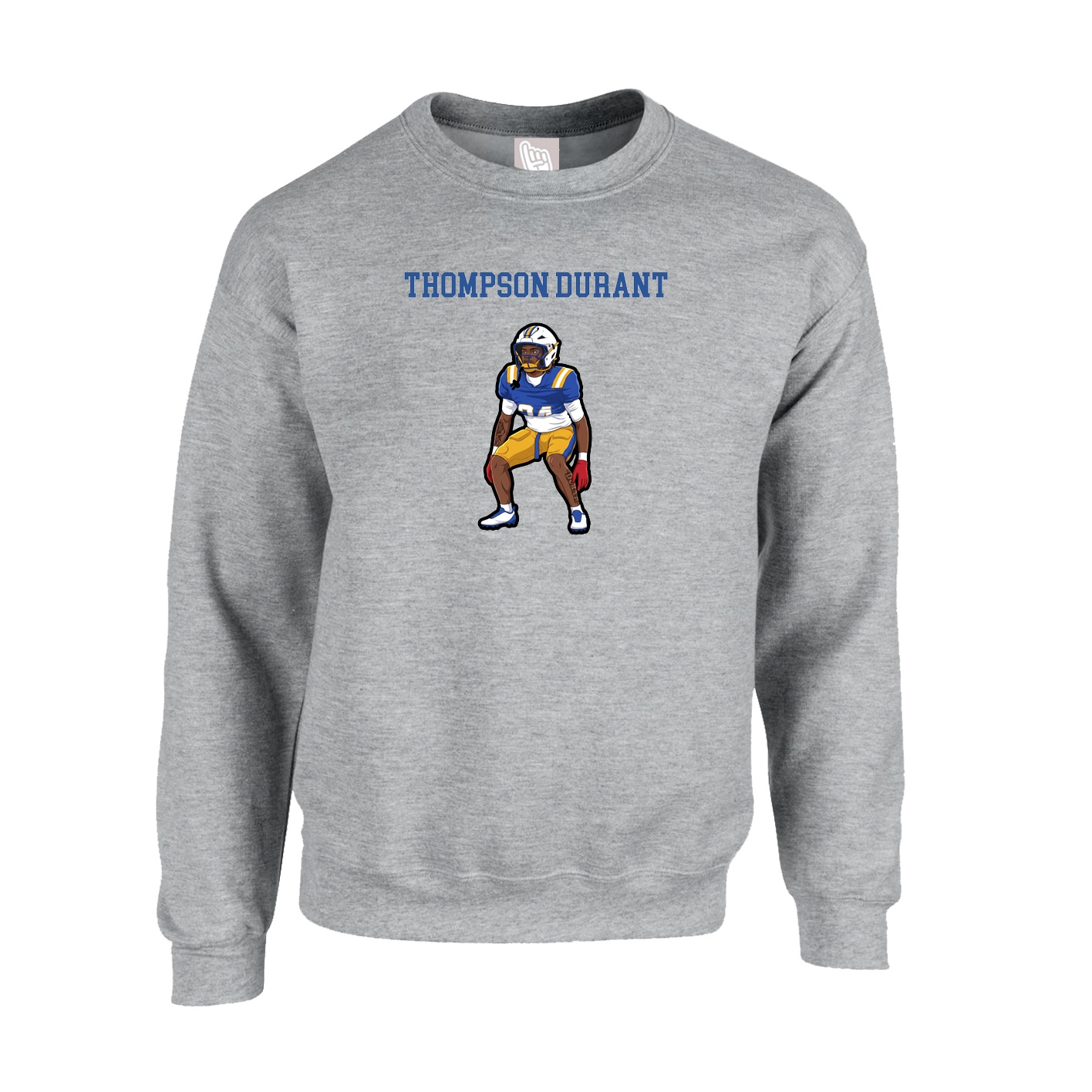 Fleece Crew — Shirsey in Grey
