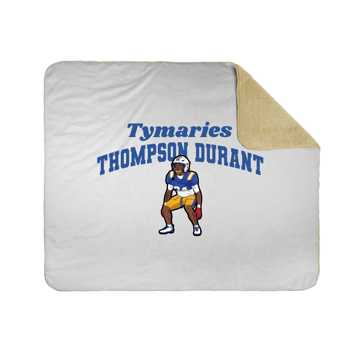 Throw Blanket — Signature Arch in White