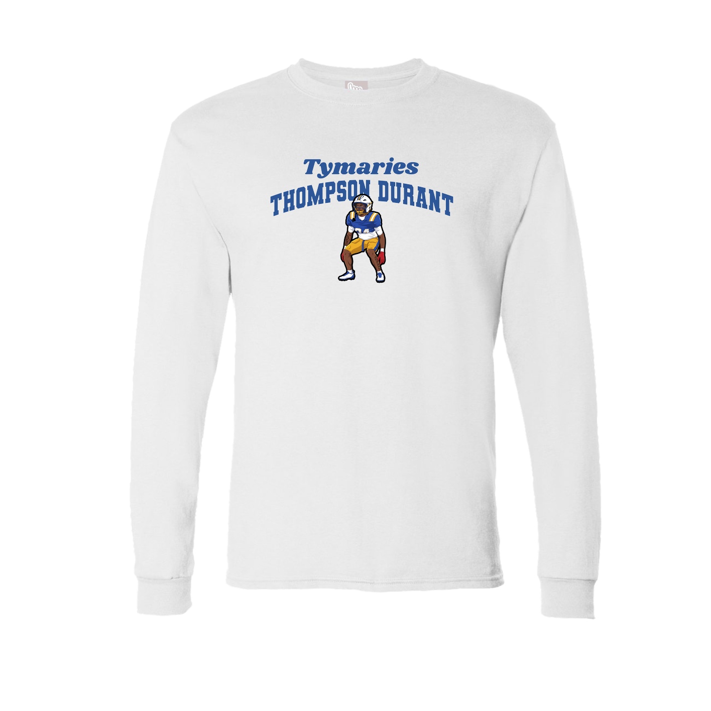 Long Sleeve Tee — Signature Arch in White