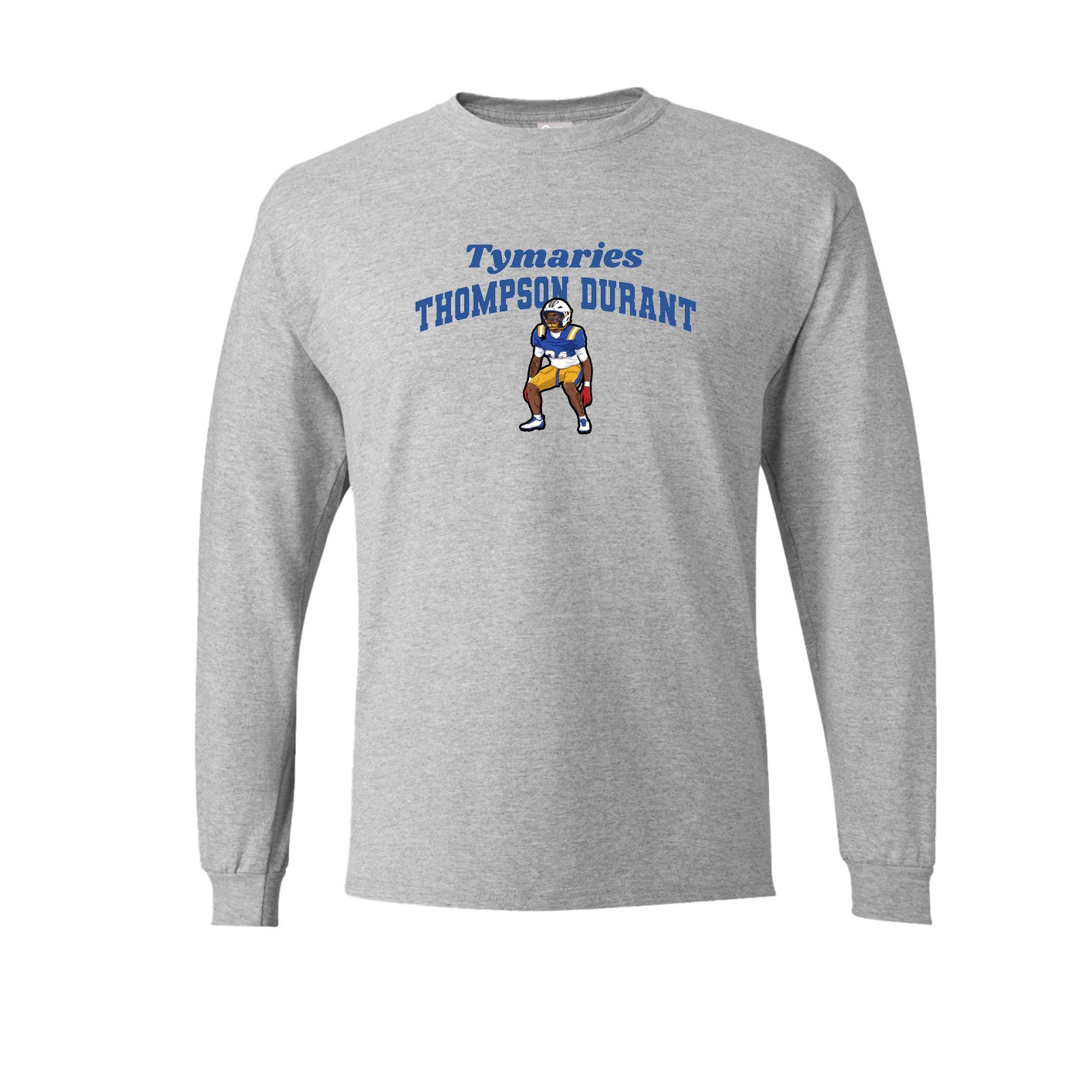 Long Sleeve Tee — Signature Arch in Grey