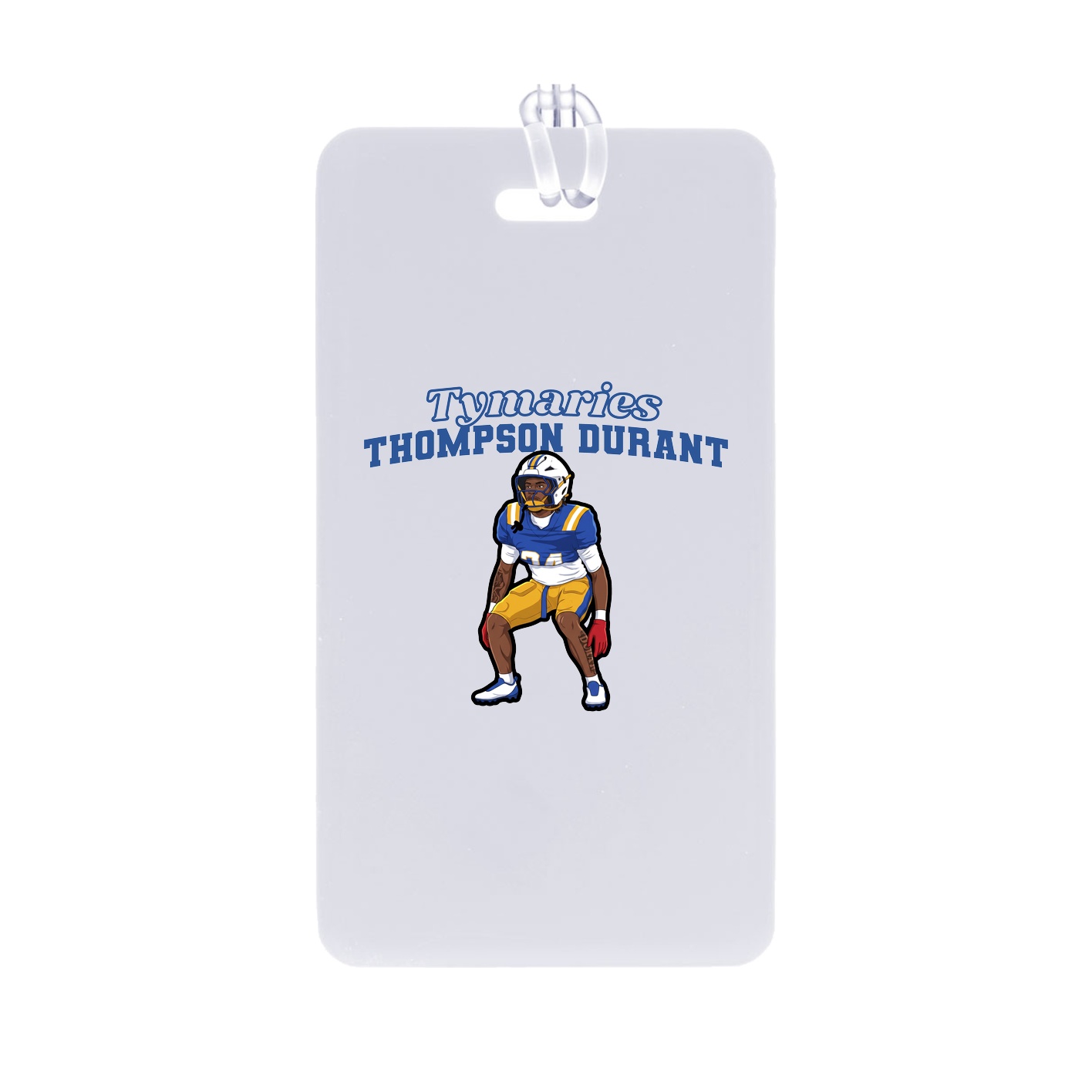 Bag Tag — Name Arch in Classic