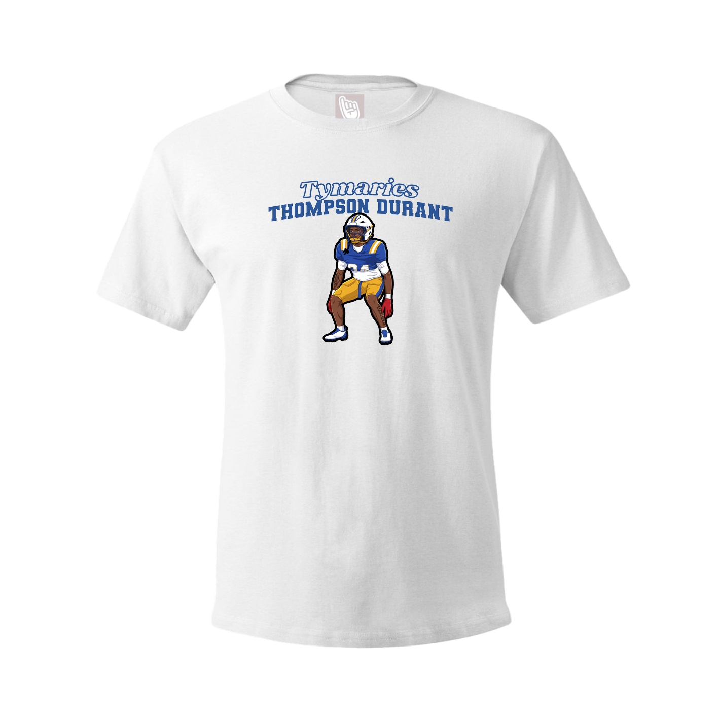 Tee — Name Arch in White