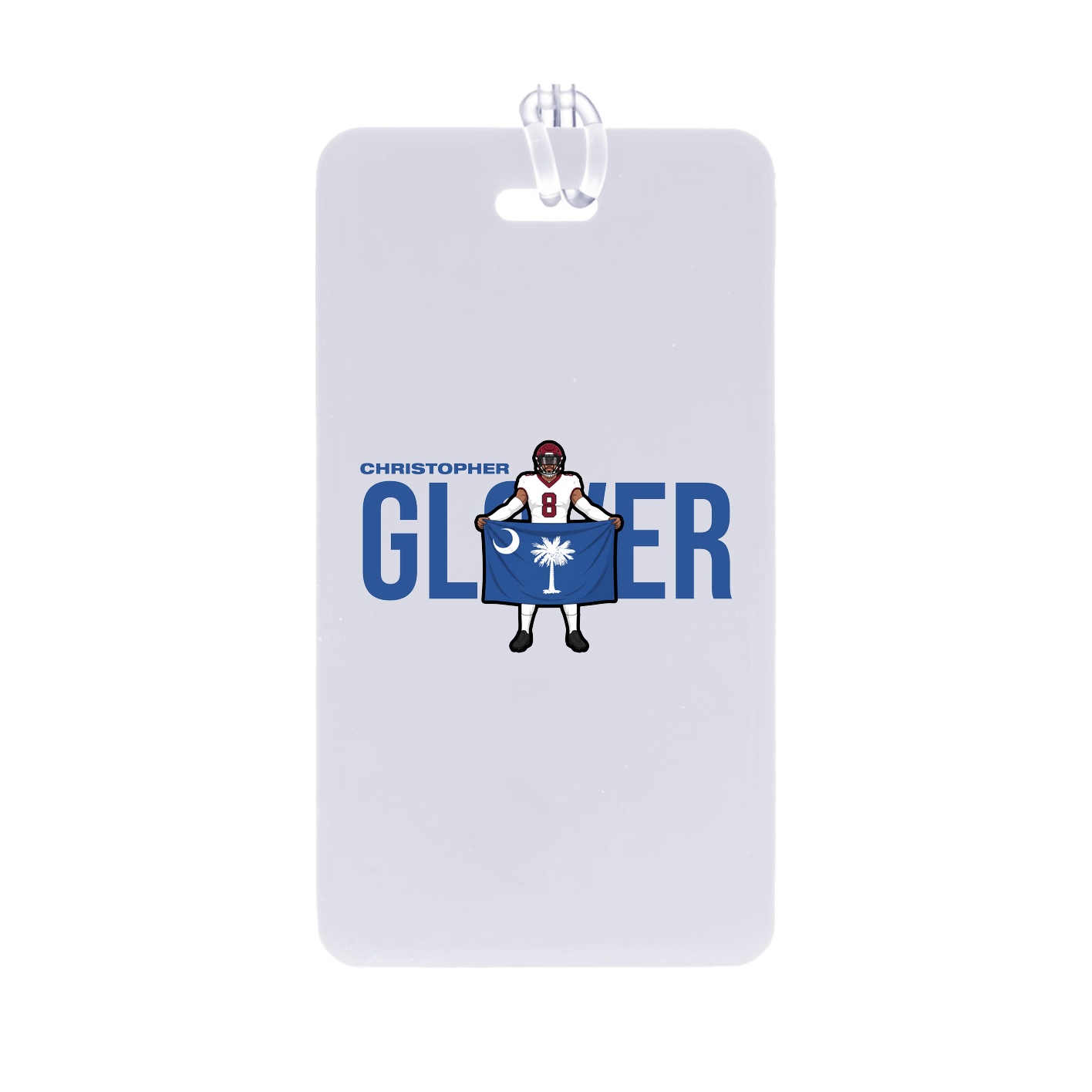 Bag Tag — Player Name in Classic