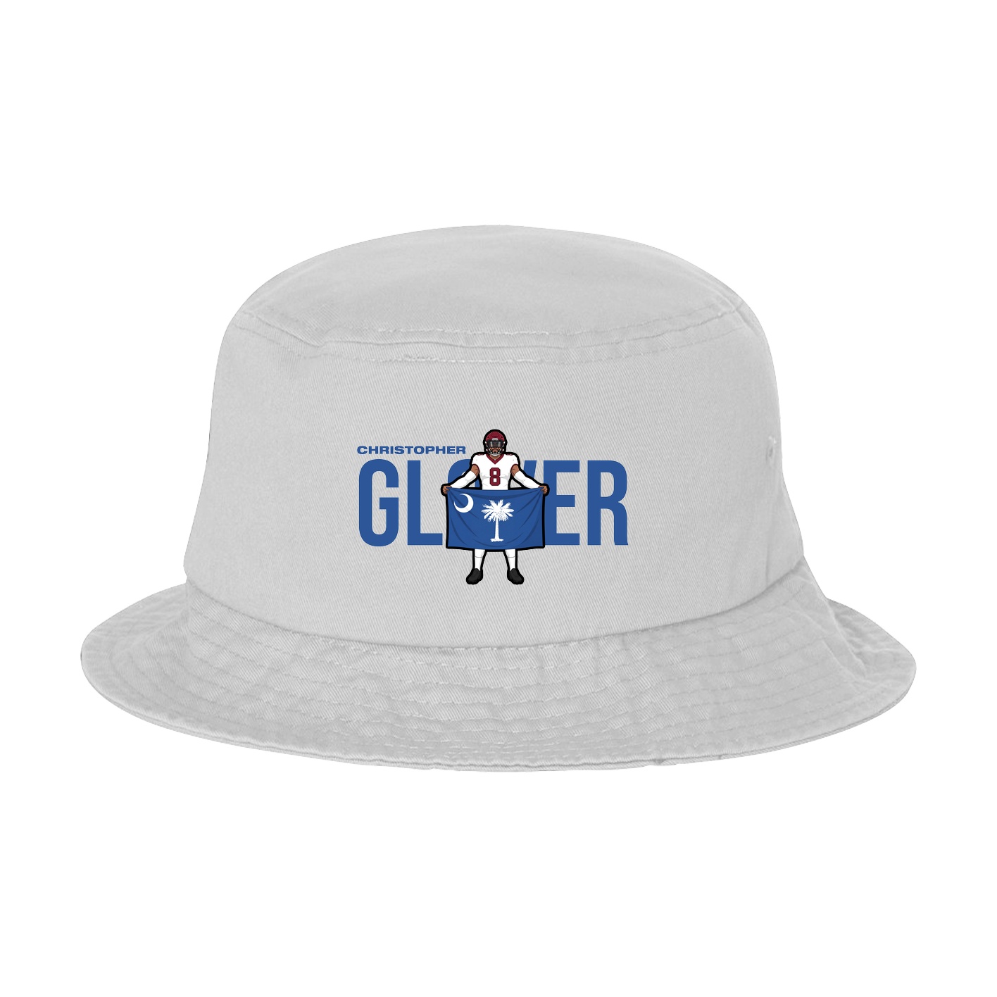 Bucket Cap — Player Name in White