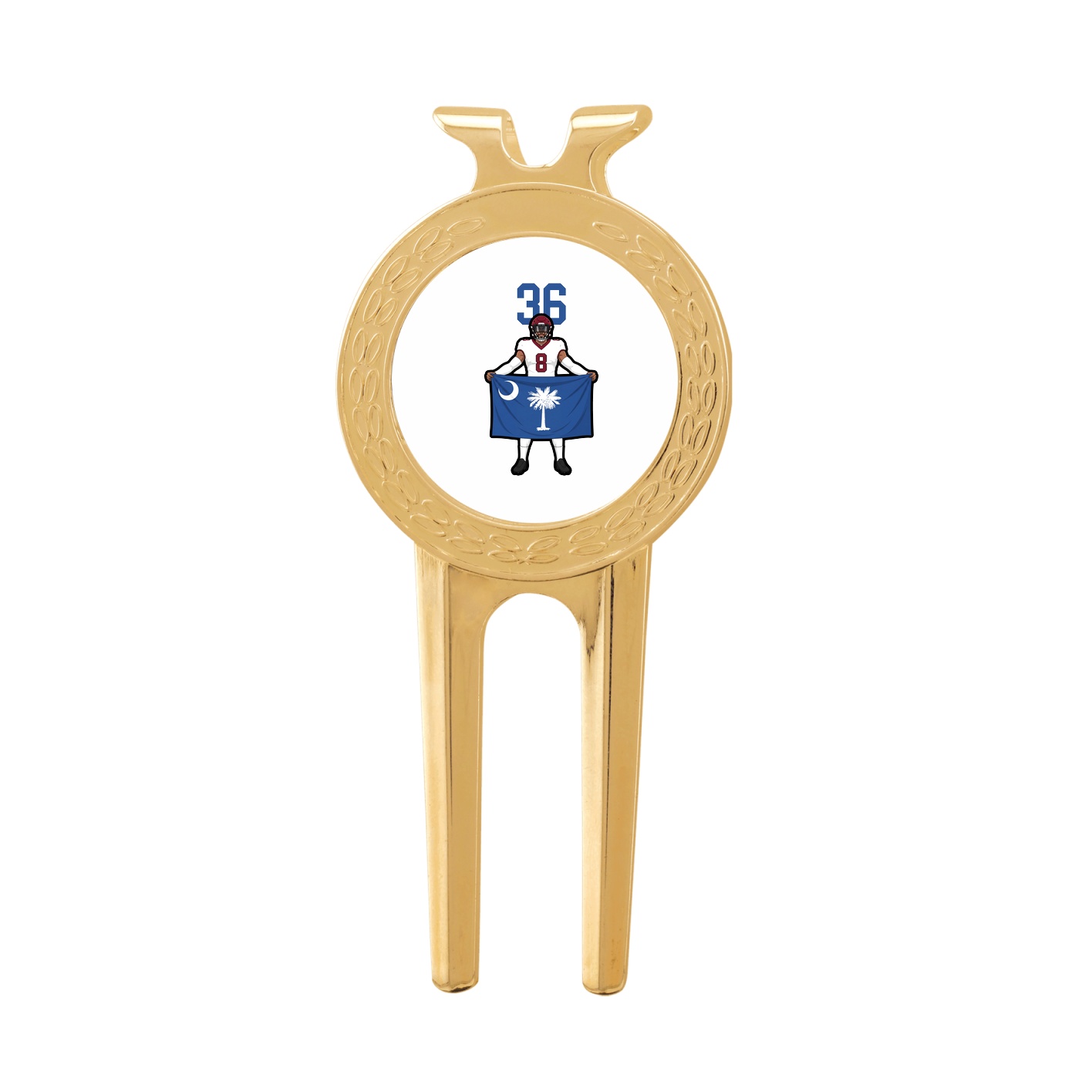 Divot Tool with Ball Marker — Number Top in Classic