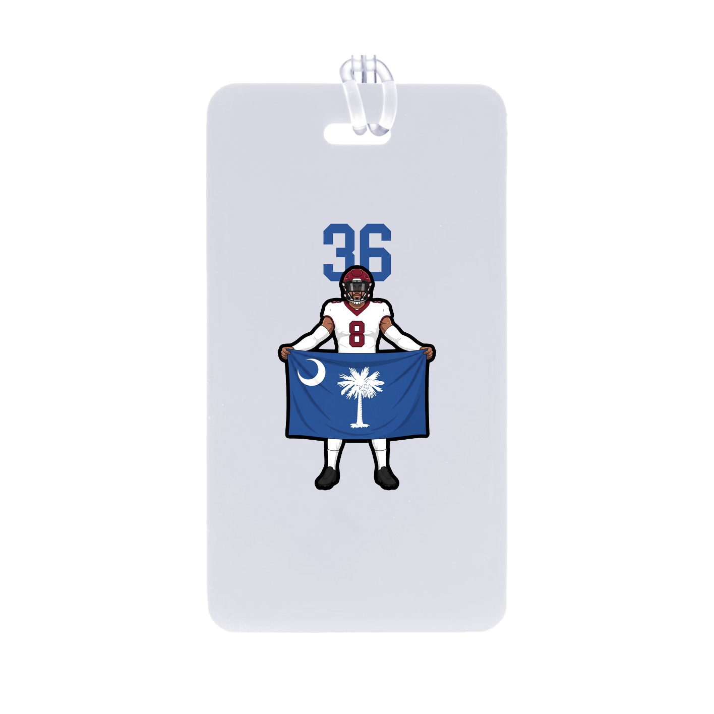 Bag Tag — Number Top in Classic