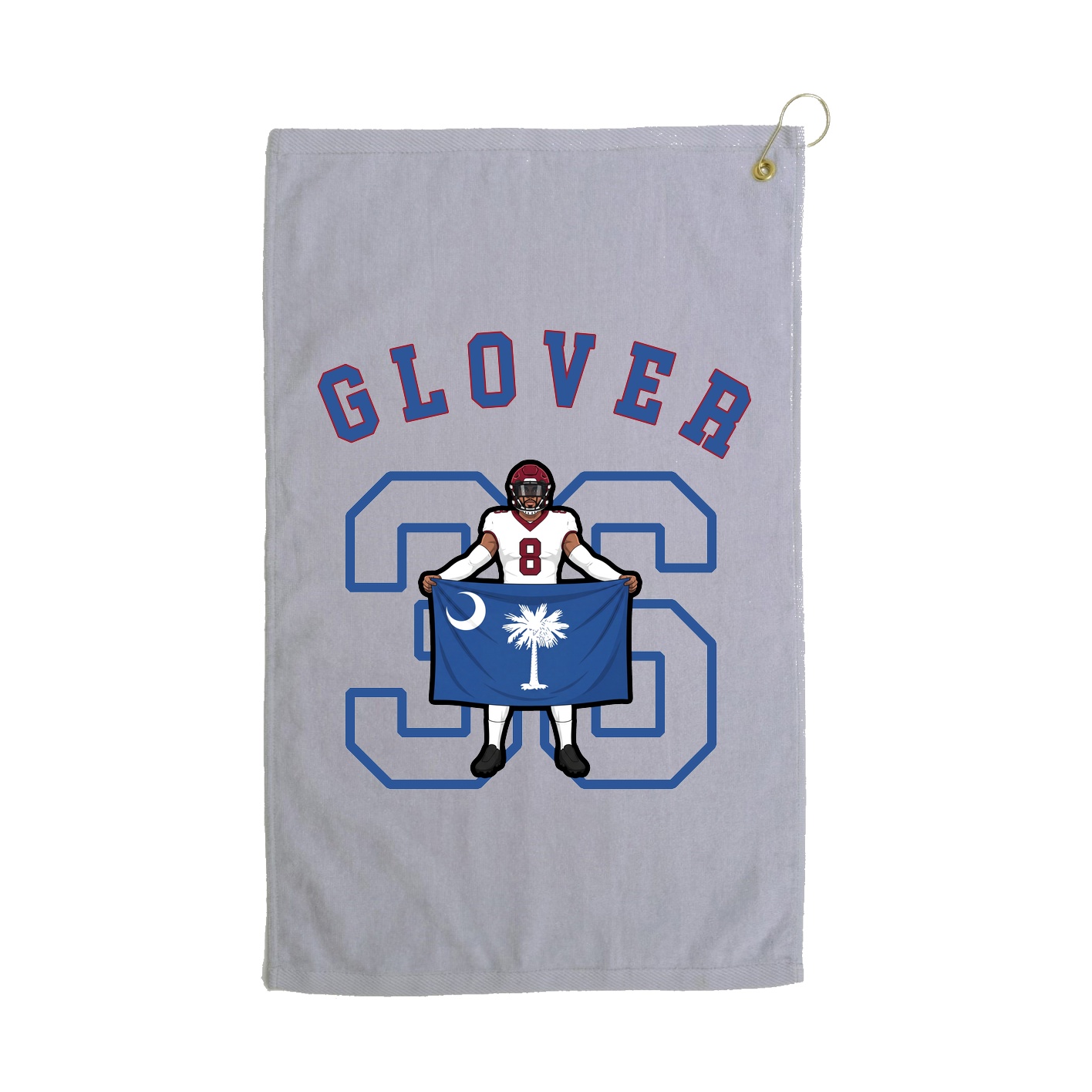 Golf Towel — Shirsey Arch in Grey