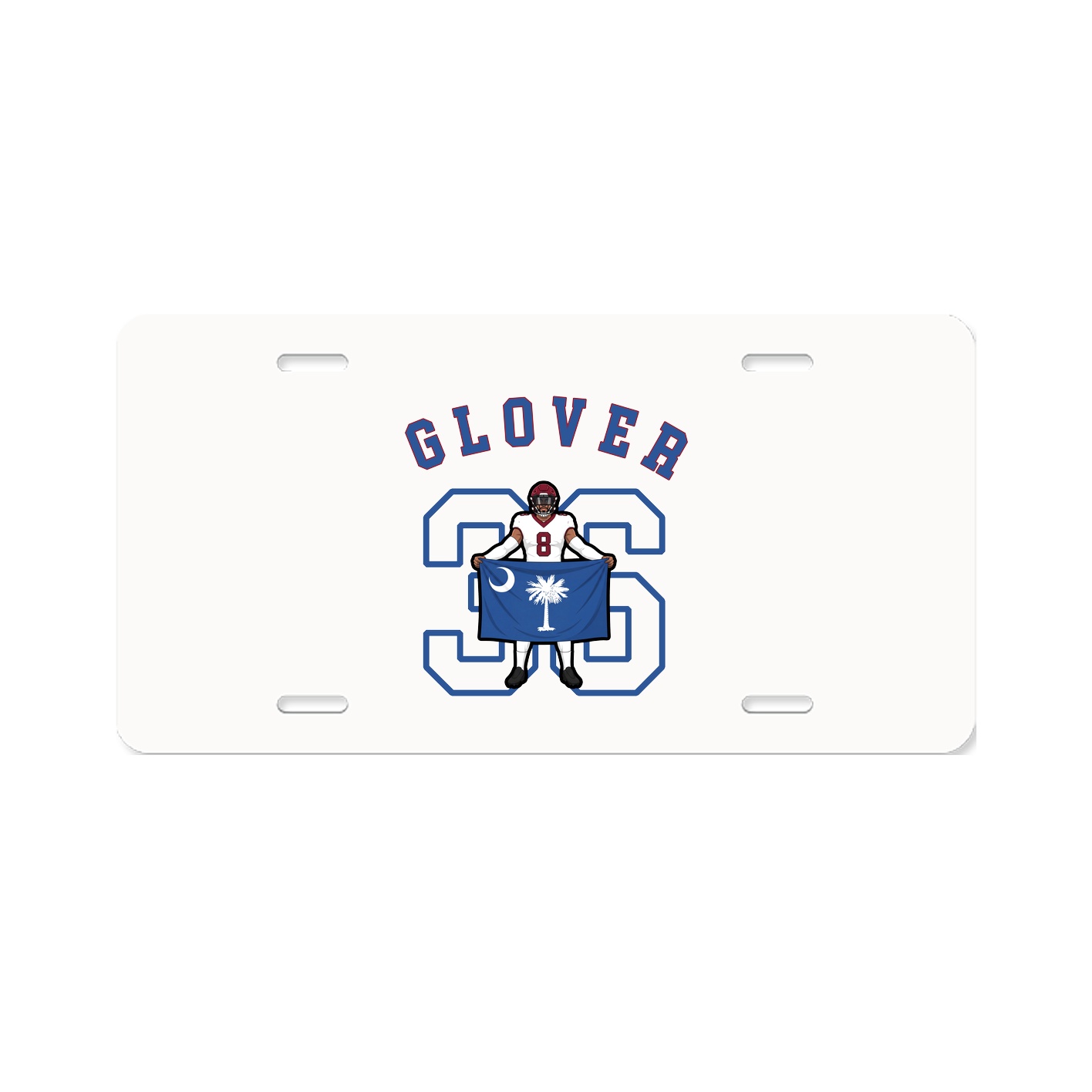 License Plate — Shirsey Arch in Classic