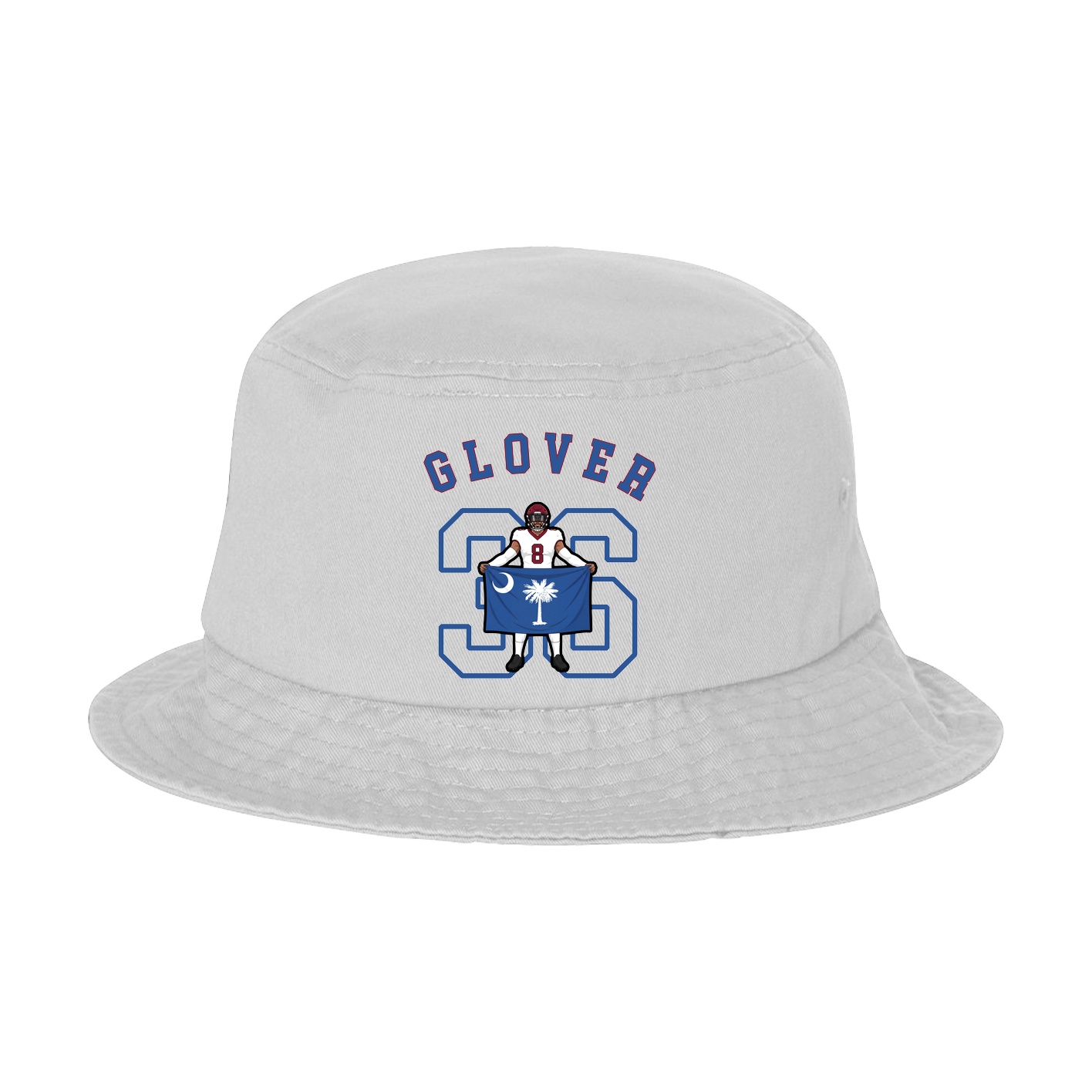 Bucket Cap — Shirsey Arch in White