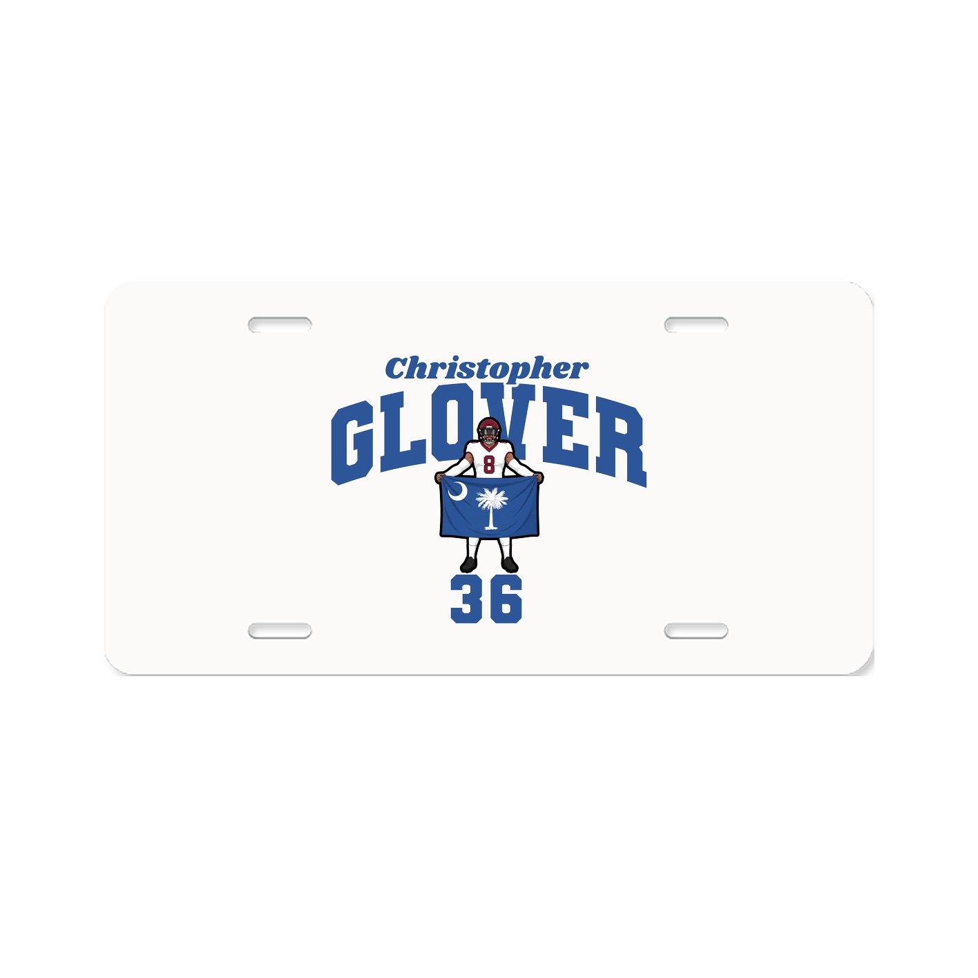 License Plate — Signature Arch in Classic