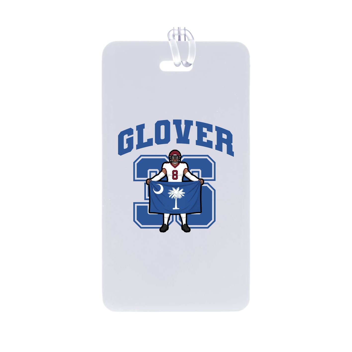 Bag Tag — Number in Classic