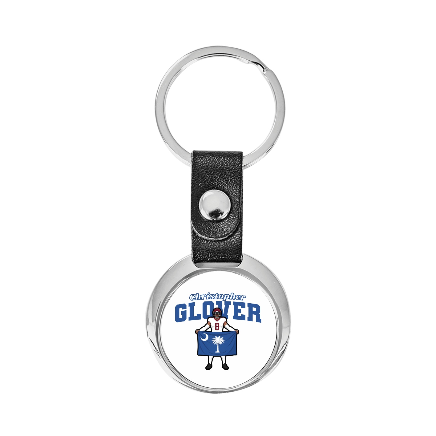 Key Chain — Name Arch in Classic