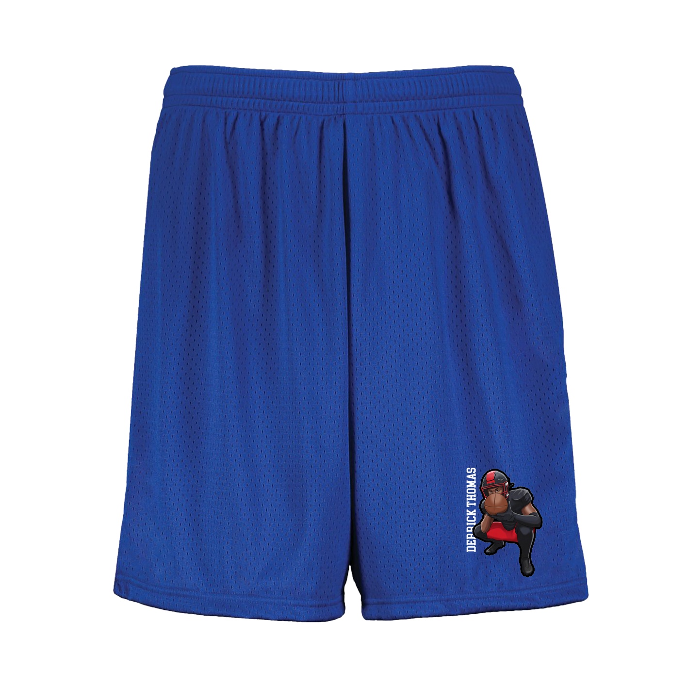 Shorts — Name Vertical in Royal