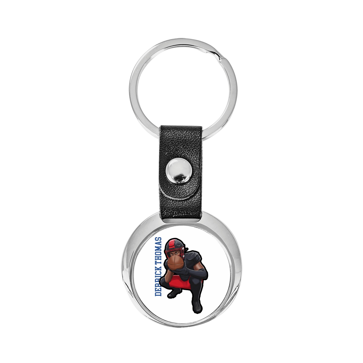 Key Chain — Name Vertical in Classic