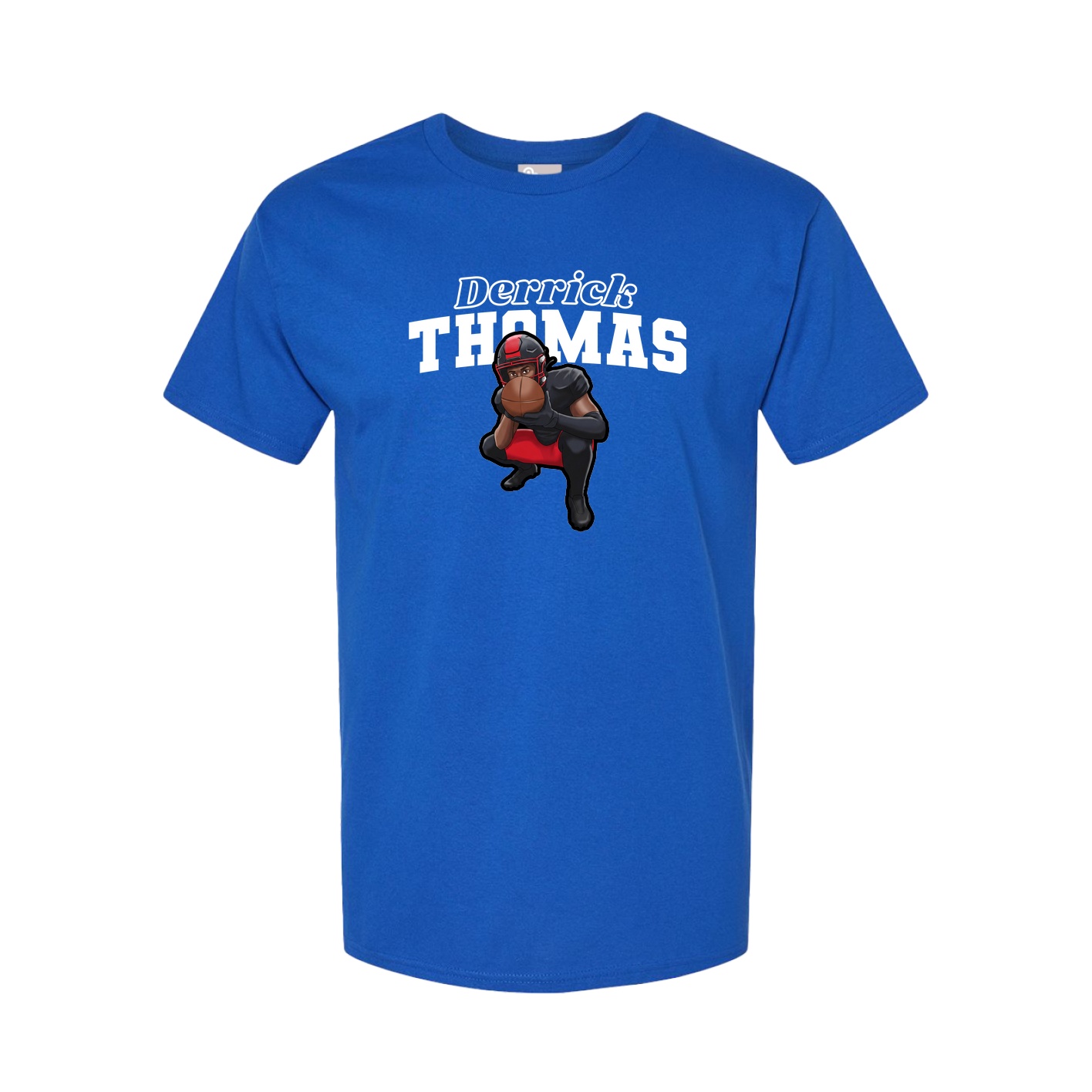 Youth Tee — Name Arch in Royal