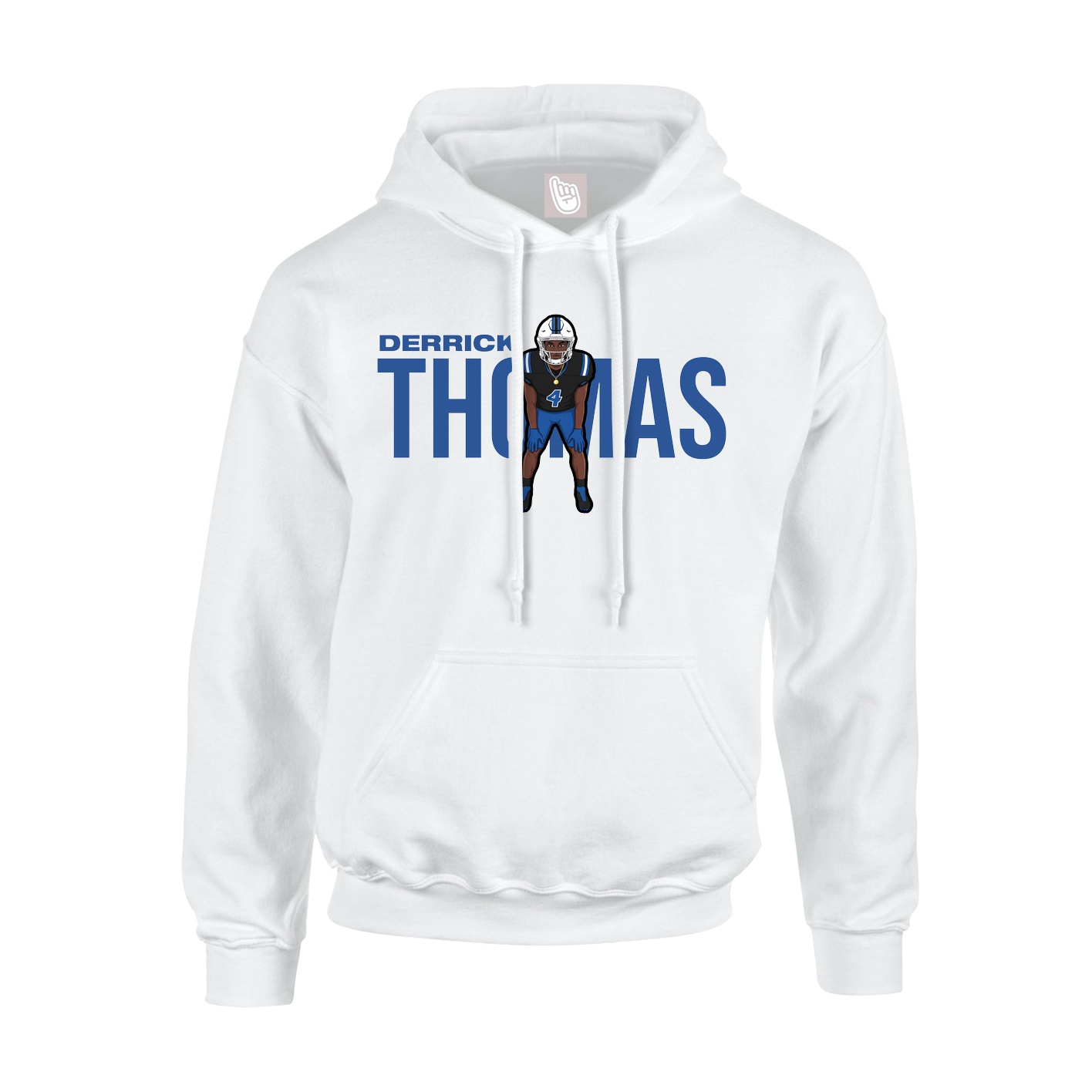 Hoodie — Player Name in White