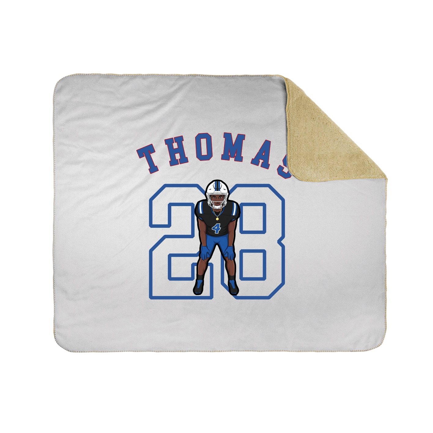 Throw Blanket — Shirsey Arch in White