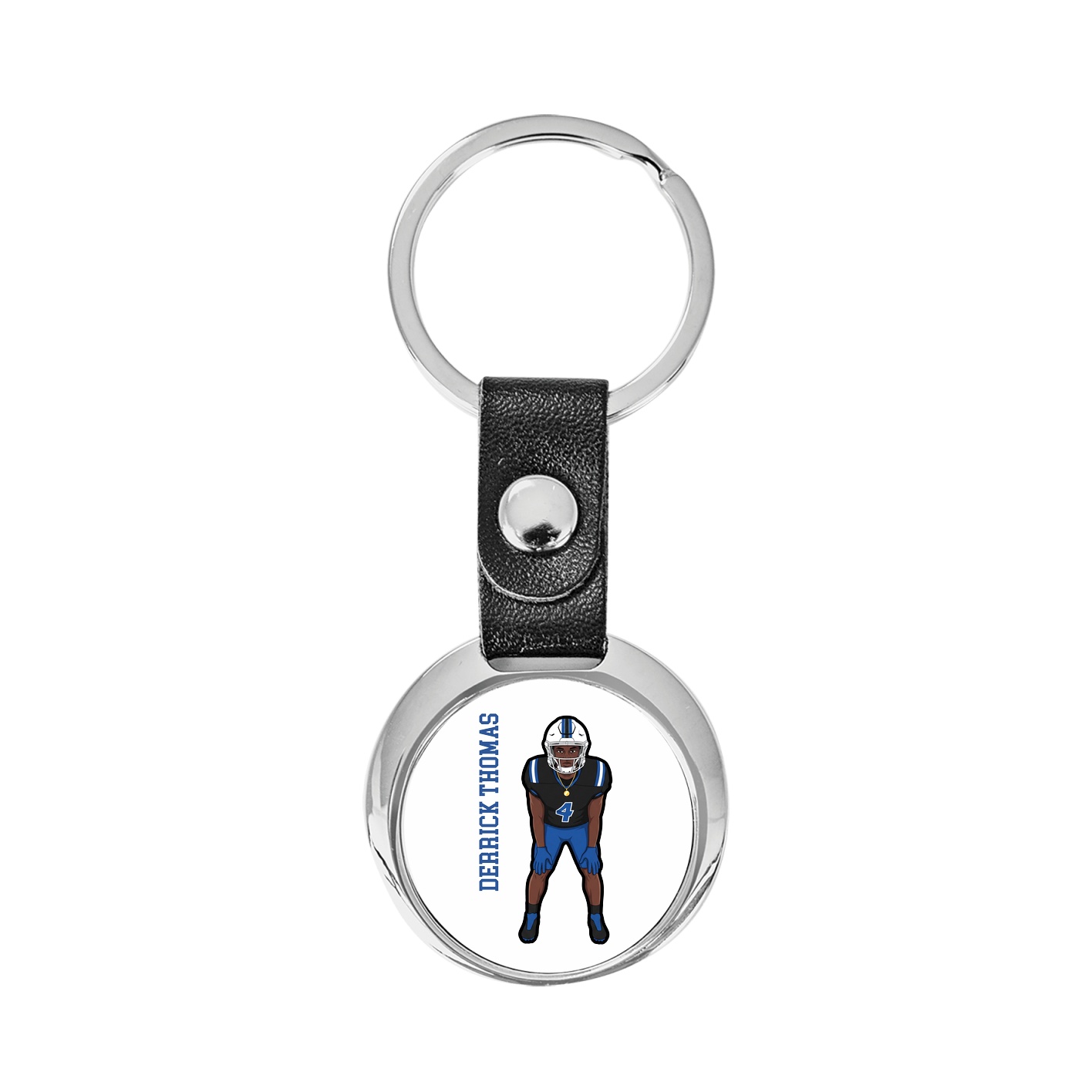 Key Chain — Name Vertical in Classic