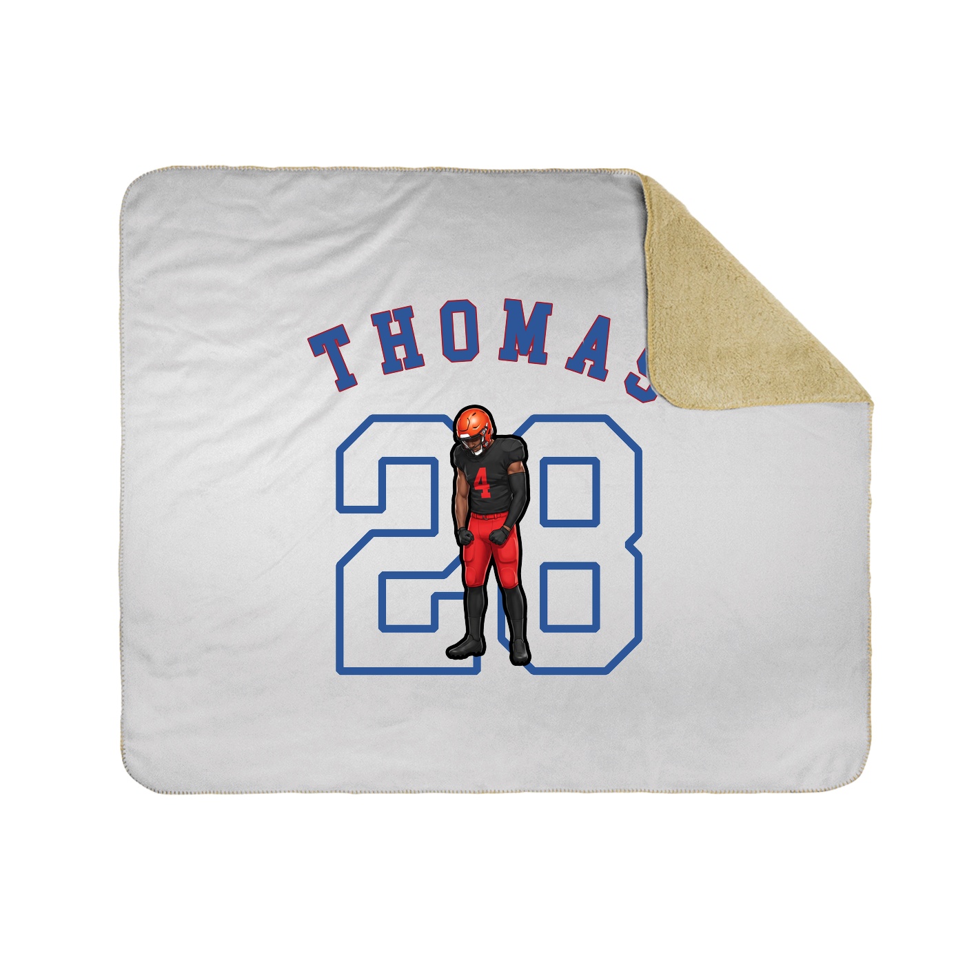 Throw Blanket — Shirsey Arch in White