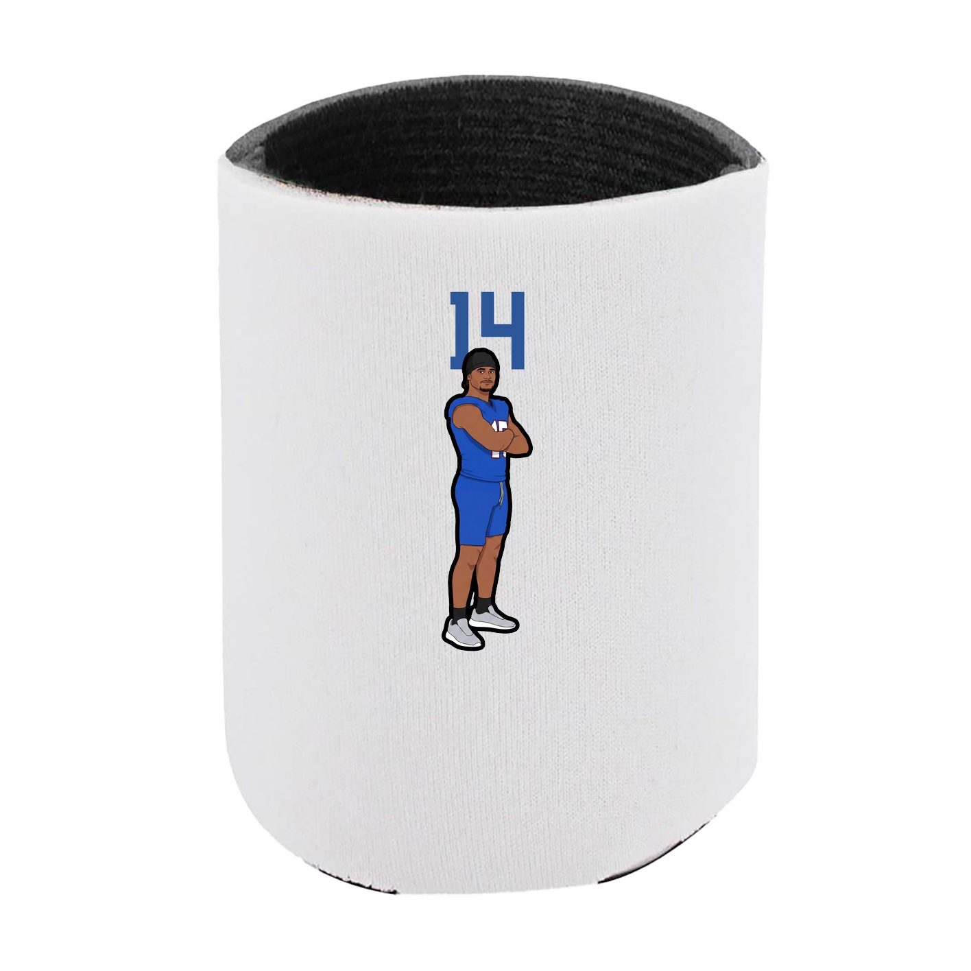Can Holder — Number Top in White