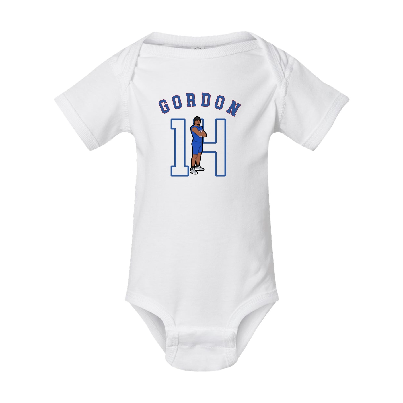 Baby Onesie — Shirsey Arch in White