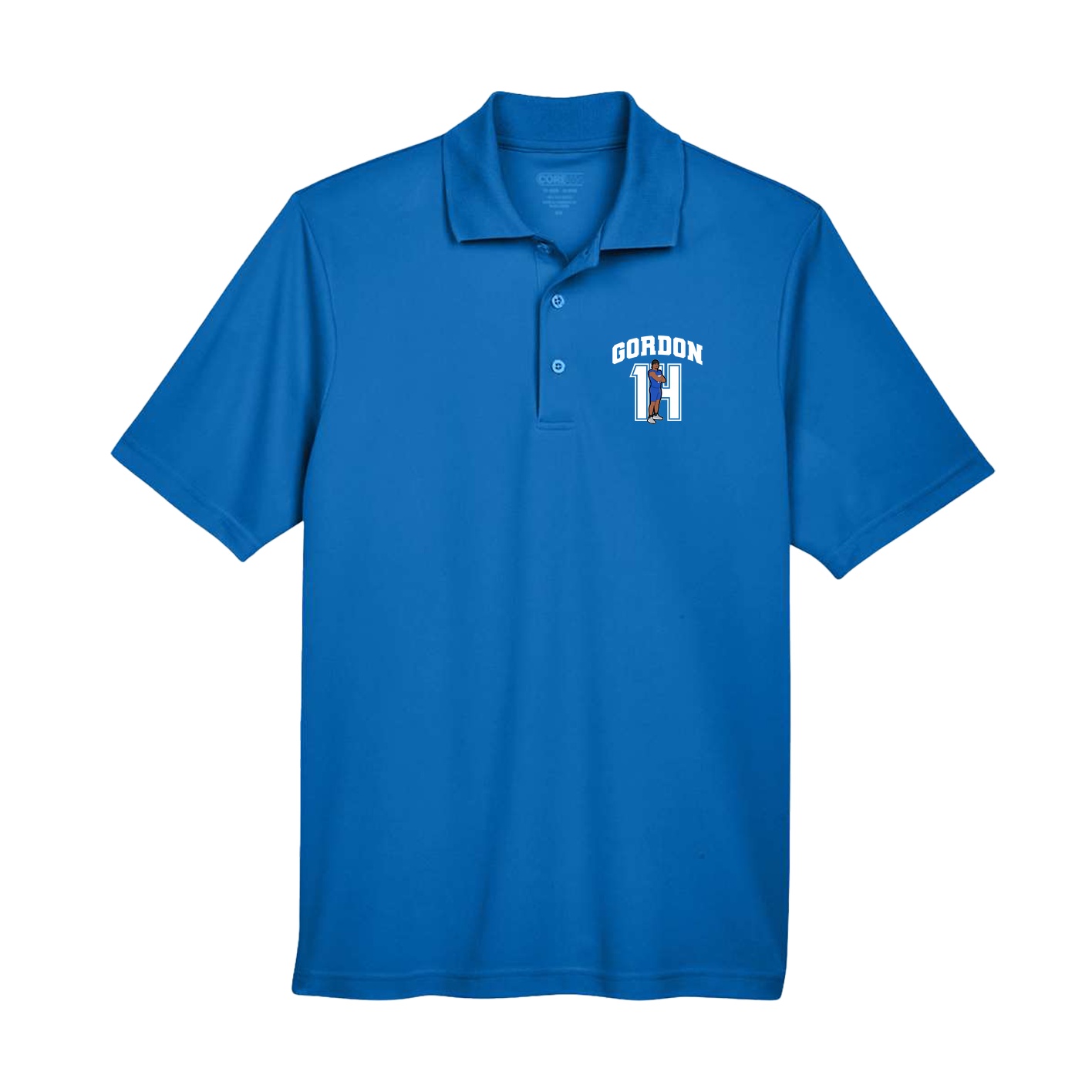 Performance Polo — Number in Royal