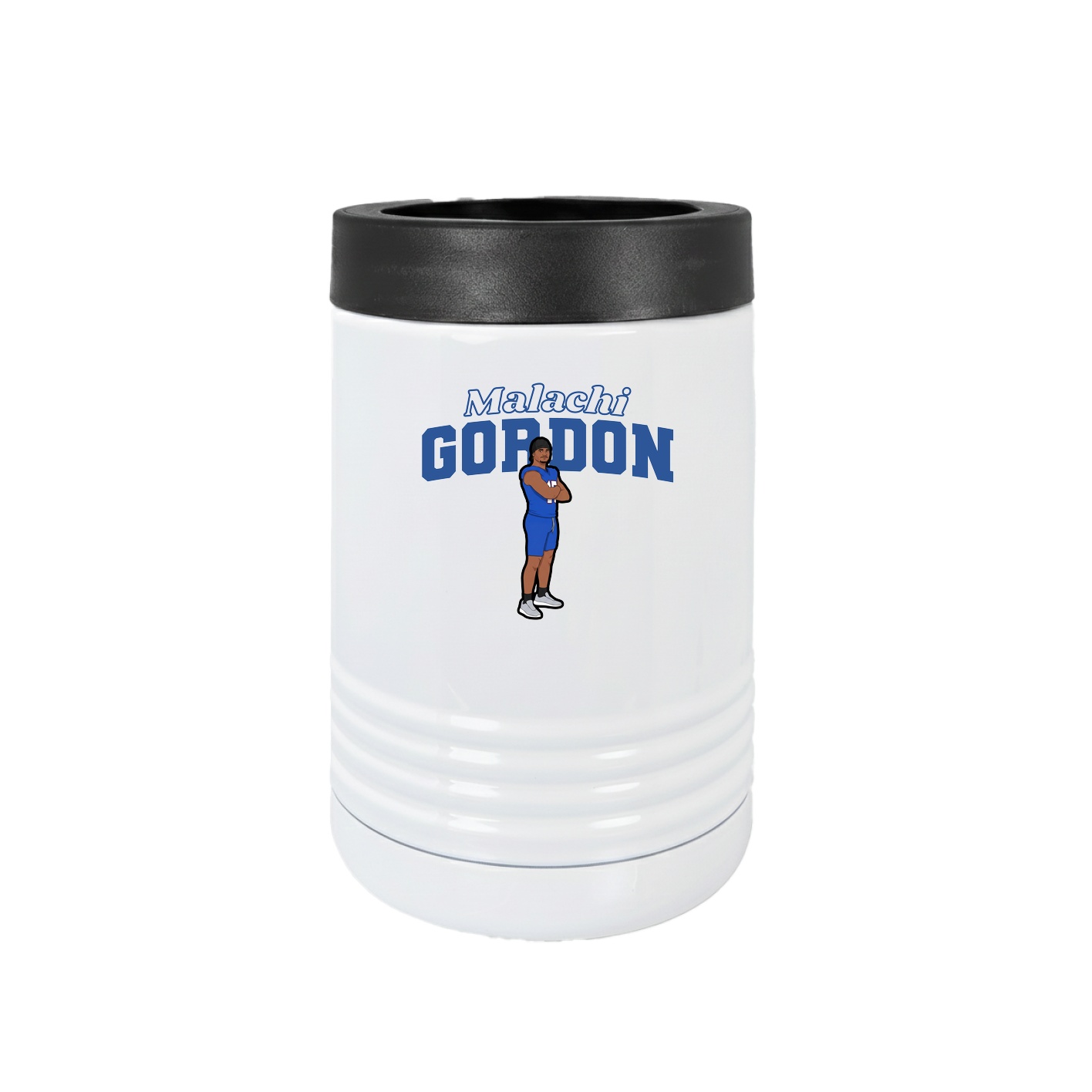 Beverage Holder — Name Arch in White
