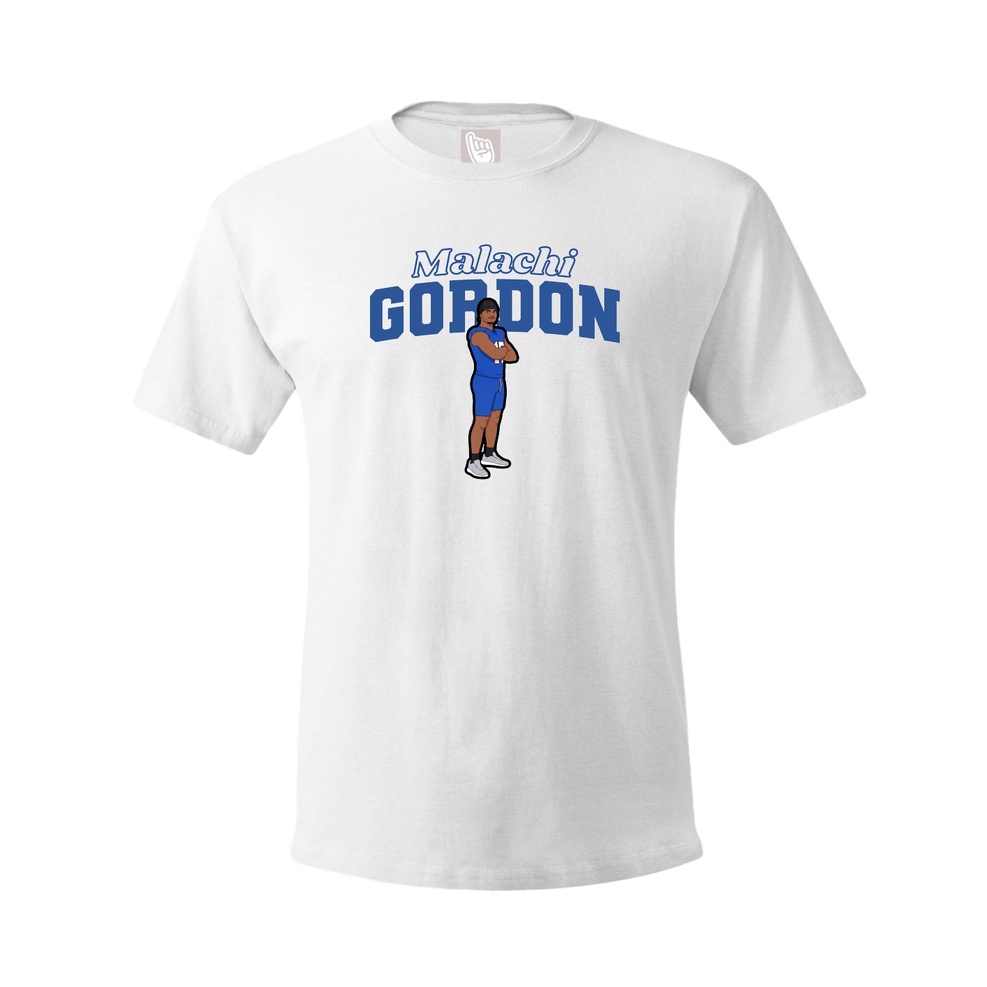 Tee — Name Arch in White