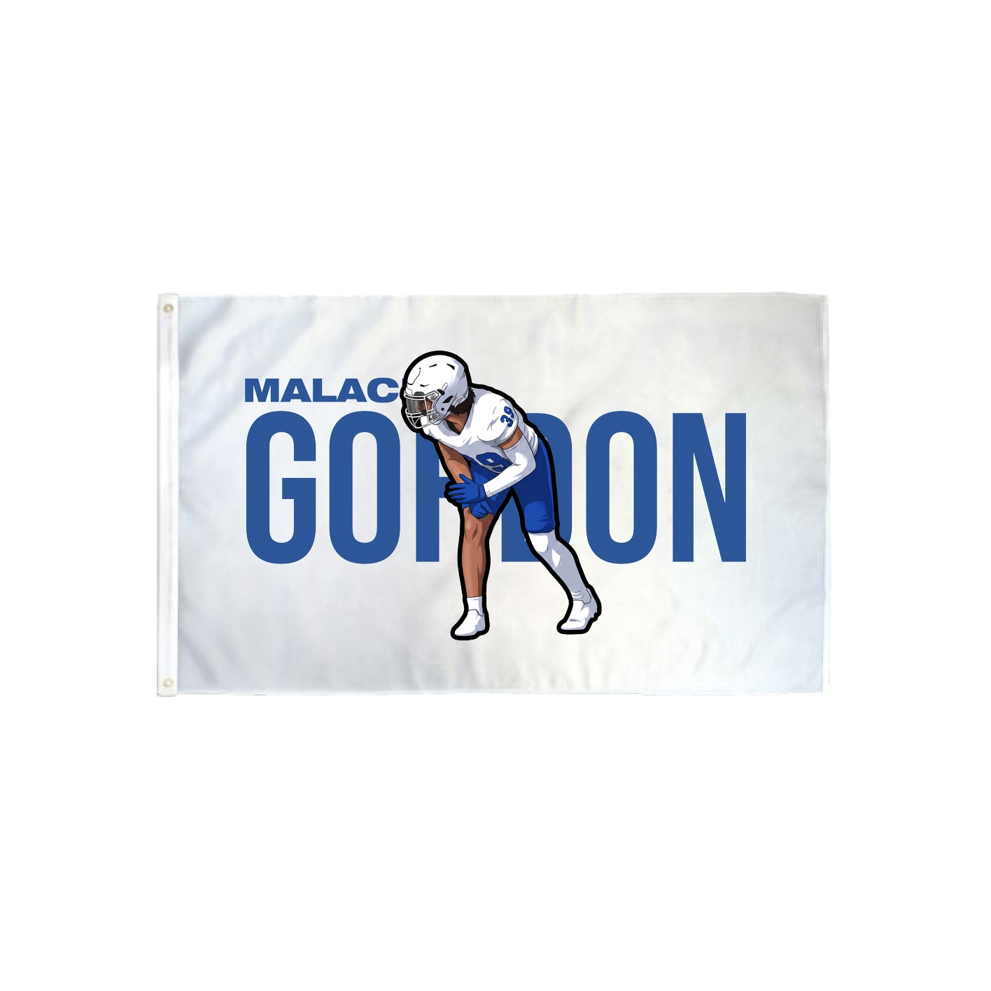 3x5 Flag — Player Name in Classic