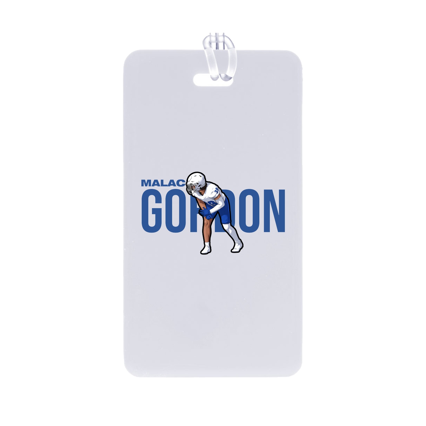 Bag Tag — Player Name in Classic