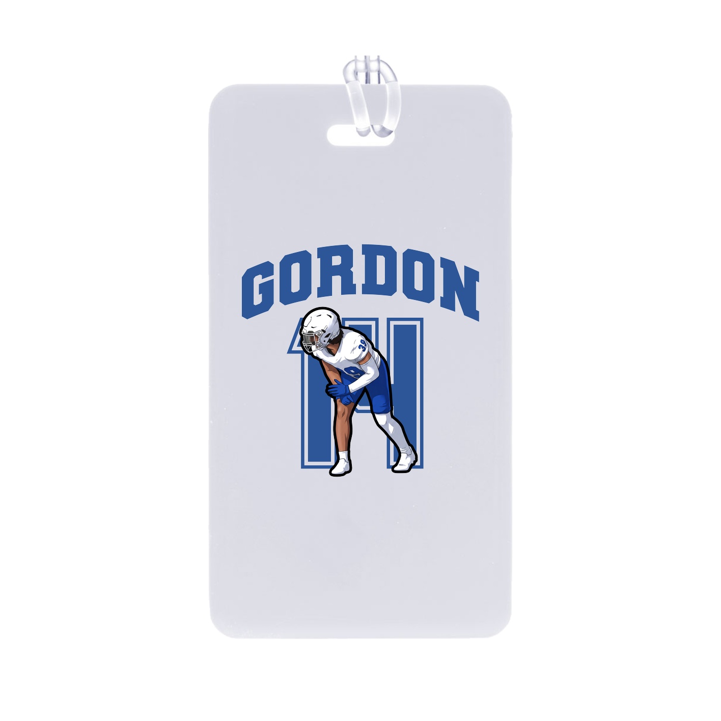 Bag Tag — Number in Classic