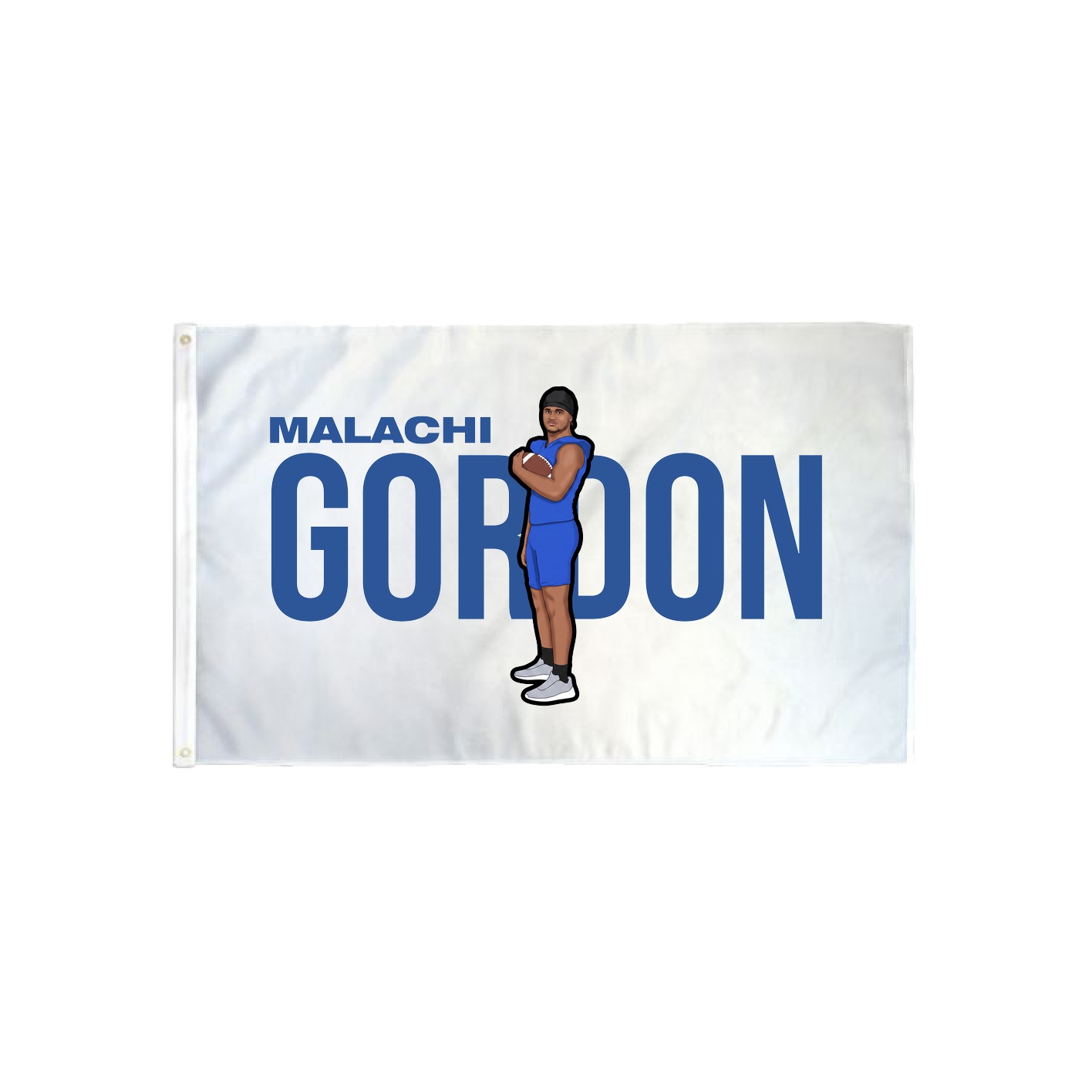 3x5 Flag — Player Name in Classic