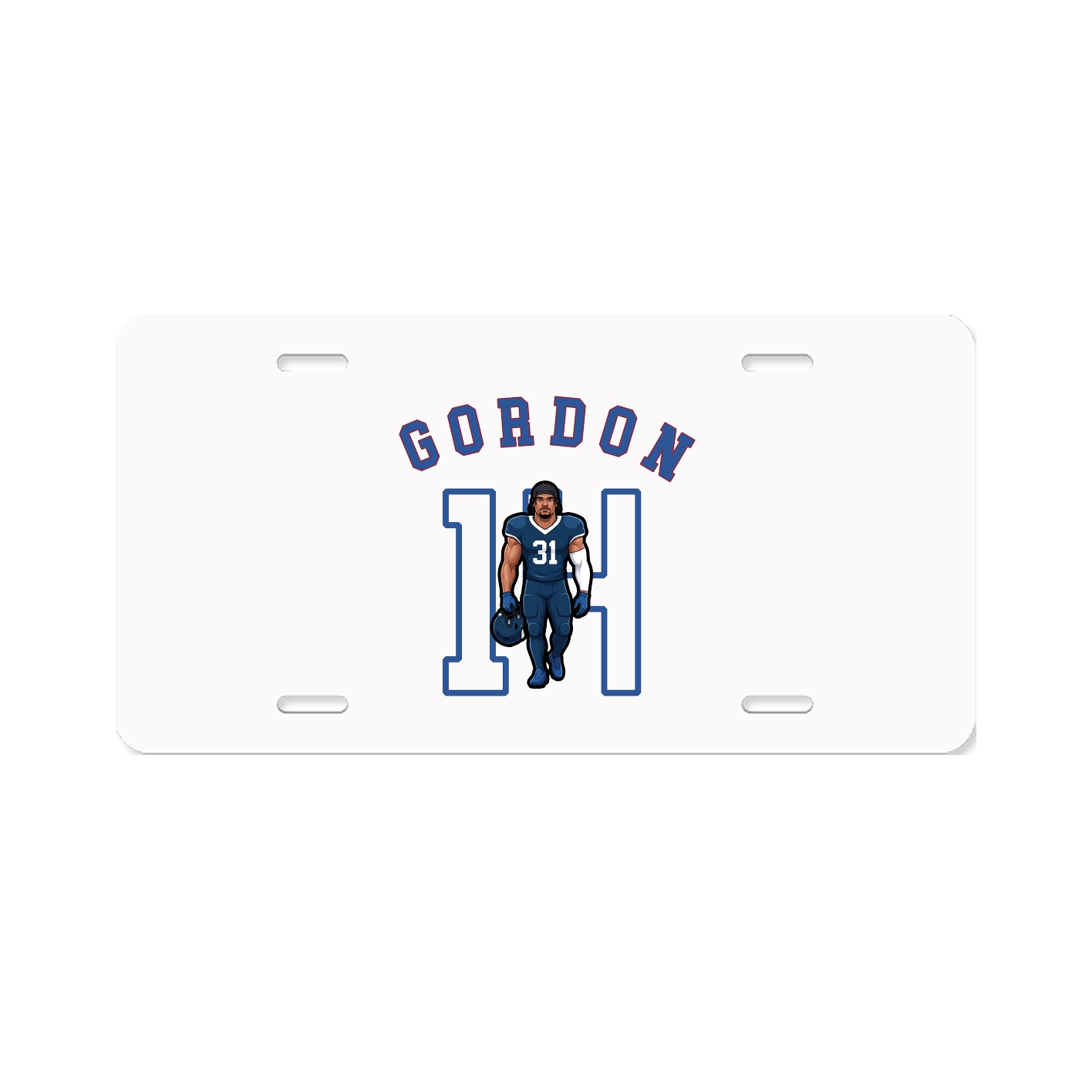 License Plate — Shirsey Arch in Classic