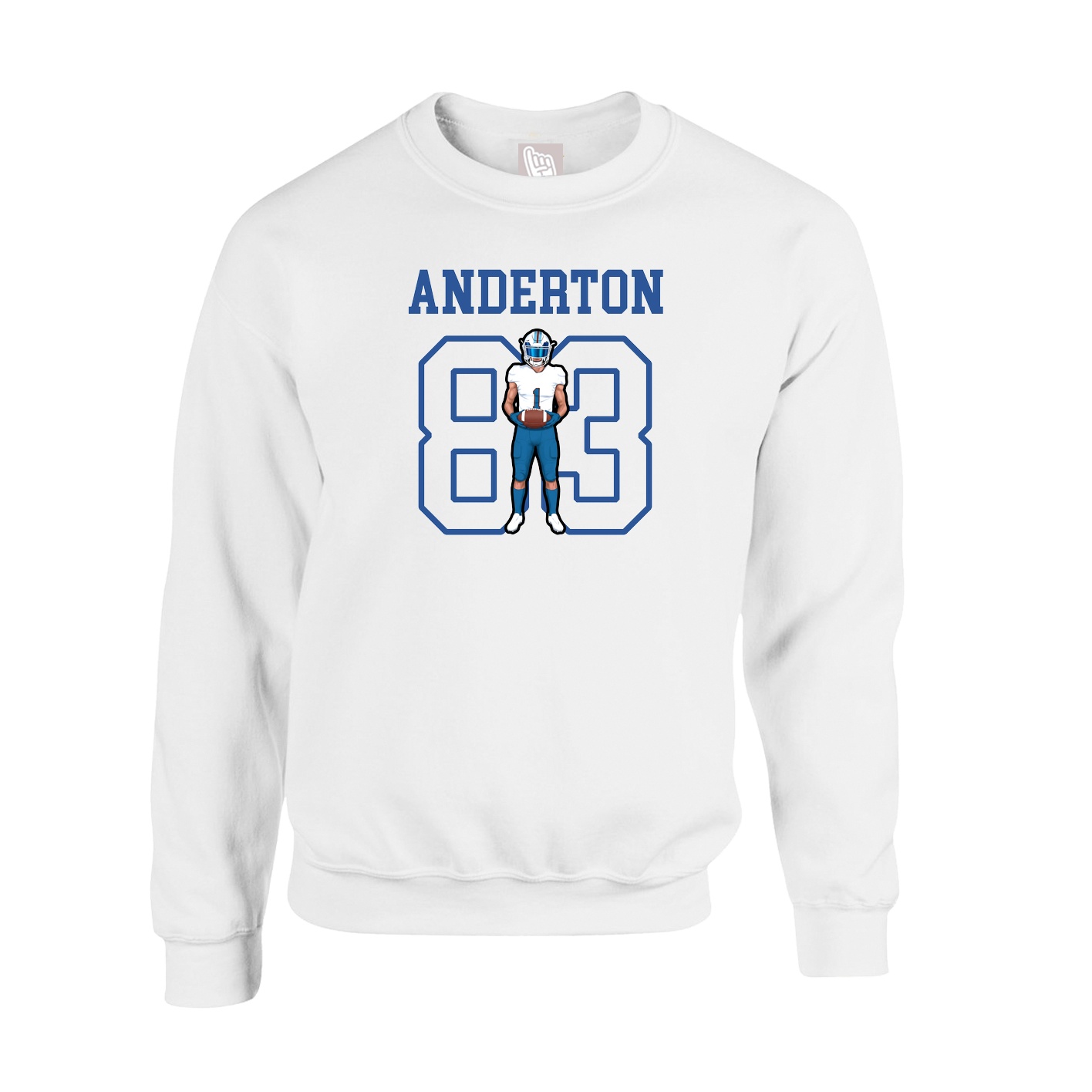 Fleece Crew — Shirsey in White