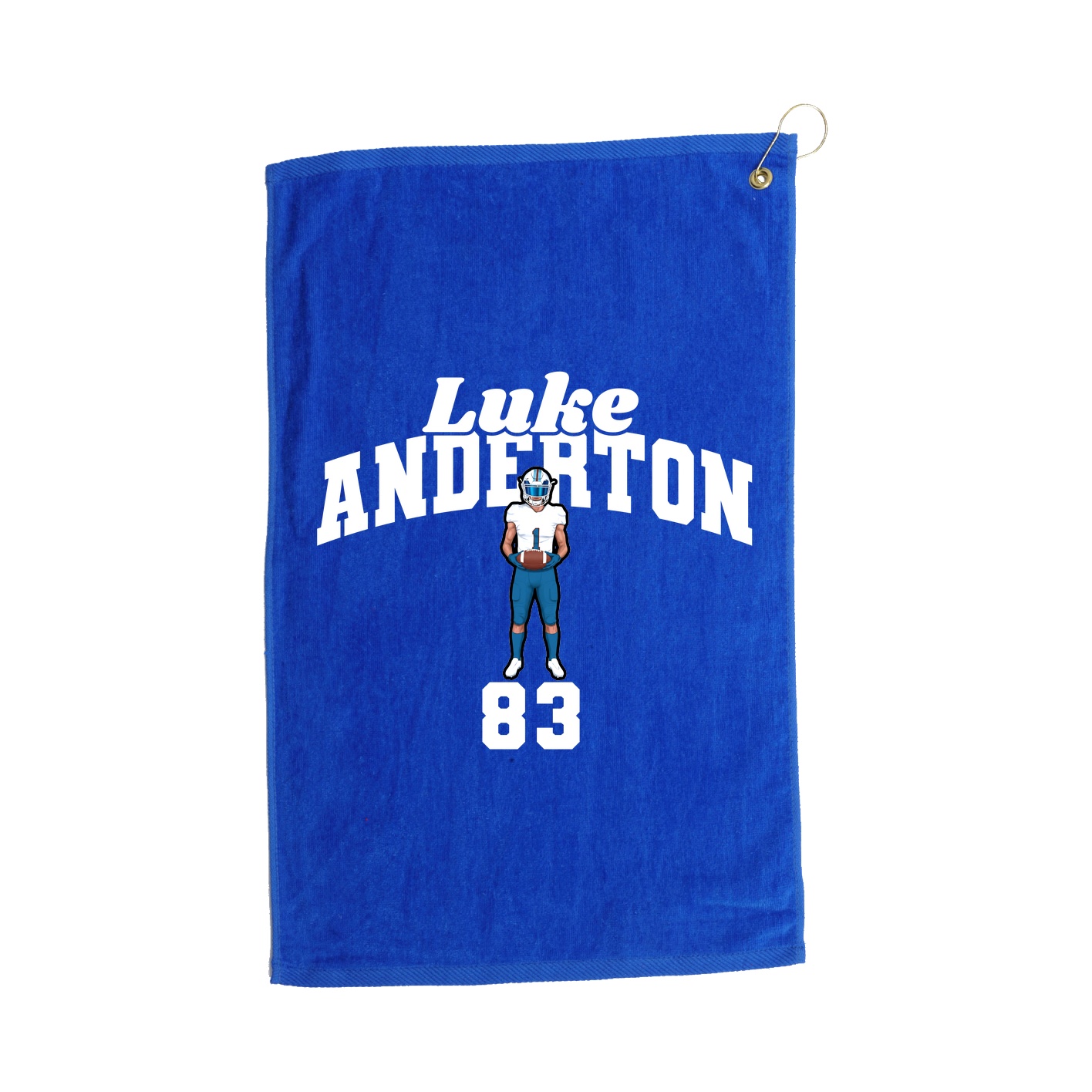 Golf Towel — Signature Arch in Royal