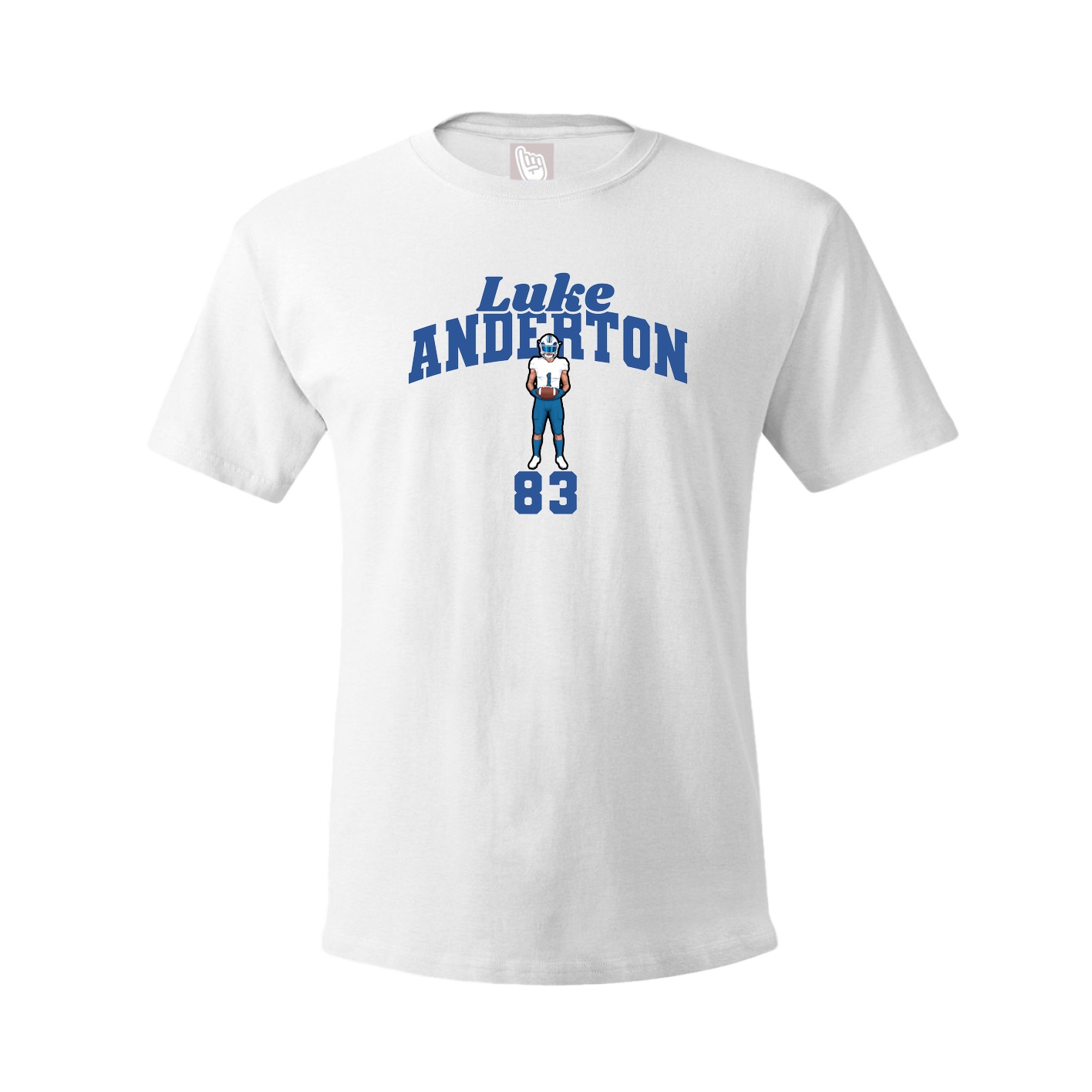 Youth Tee — Signature Arch in White